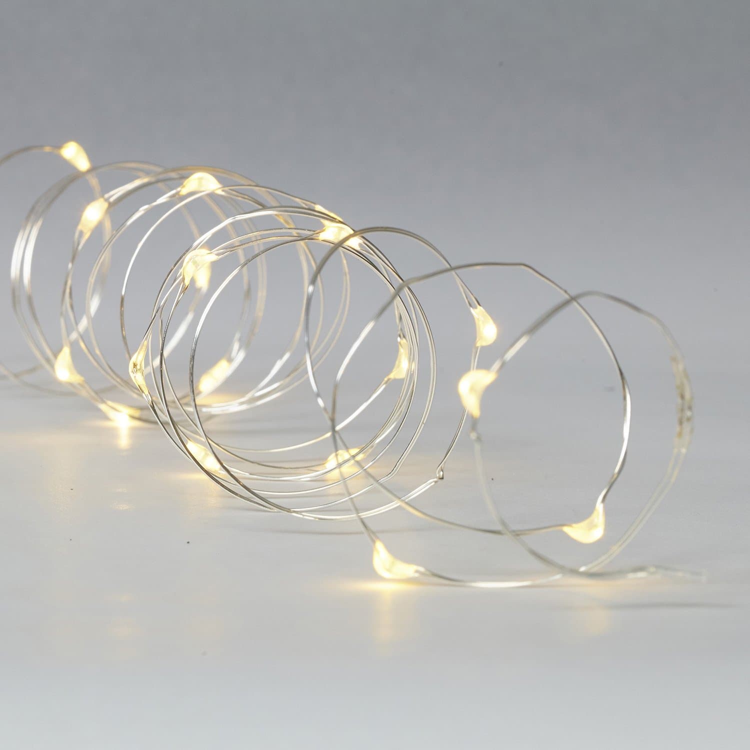 Everstar B/O 100 Led Wire Lights with 8 Functions and Timer-Waterproof