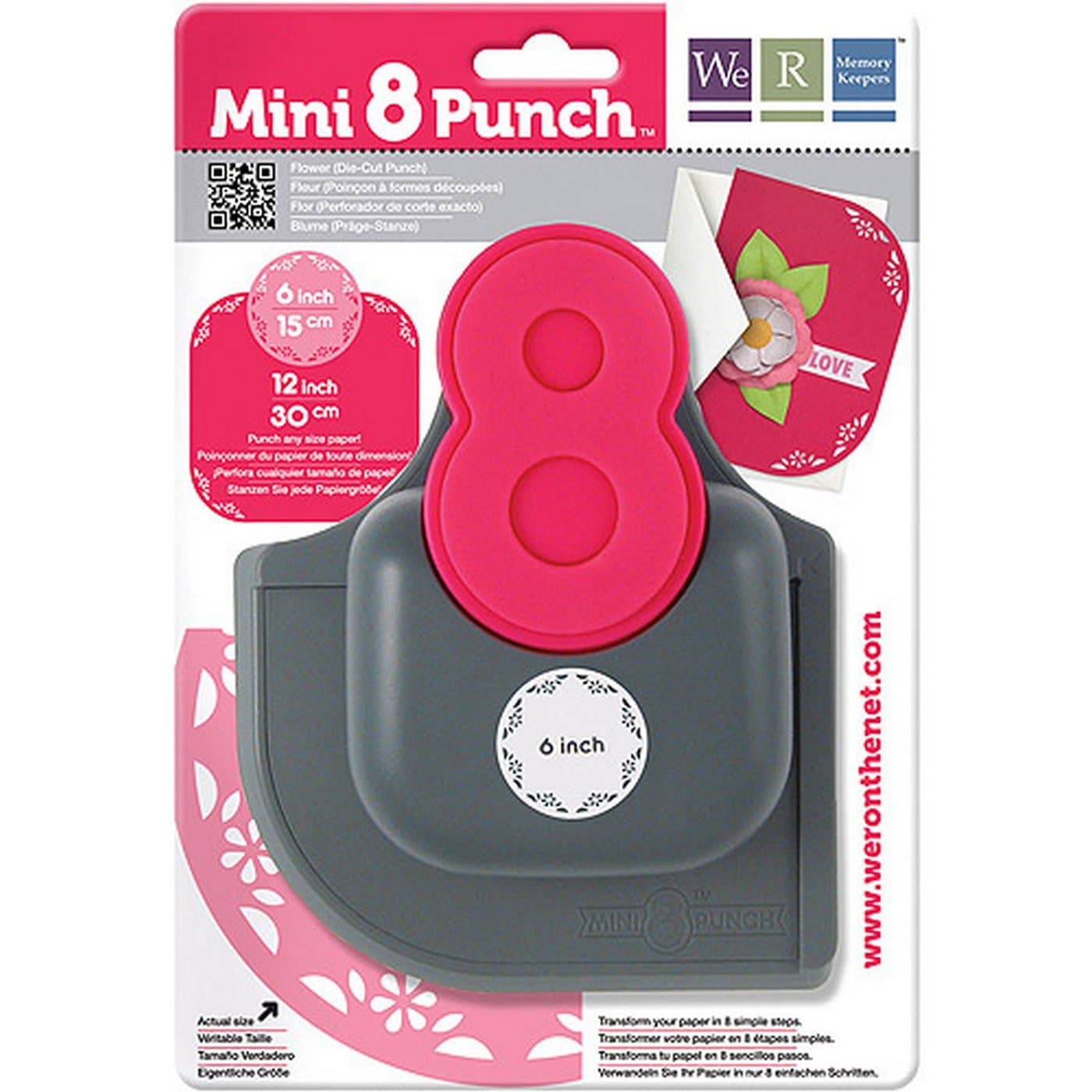 Punches We R Memory Keepers Flower Mini 8 Punch