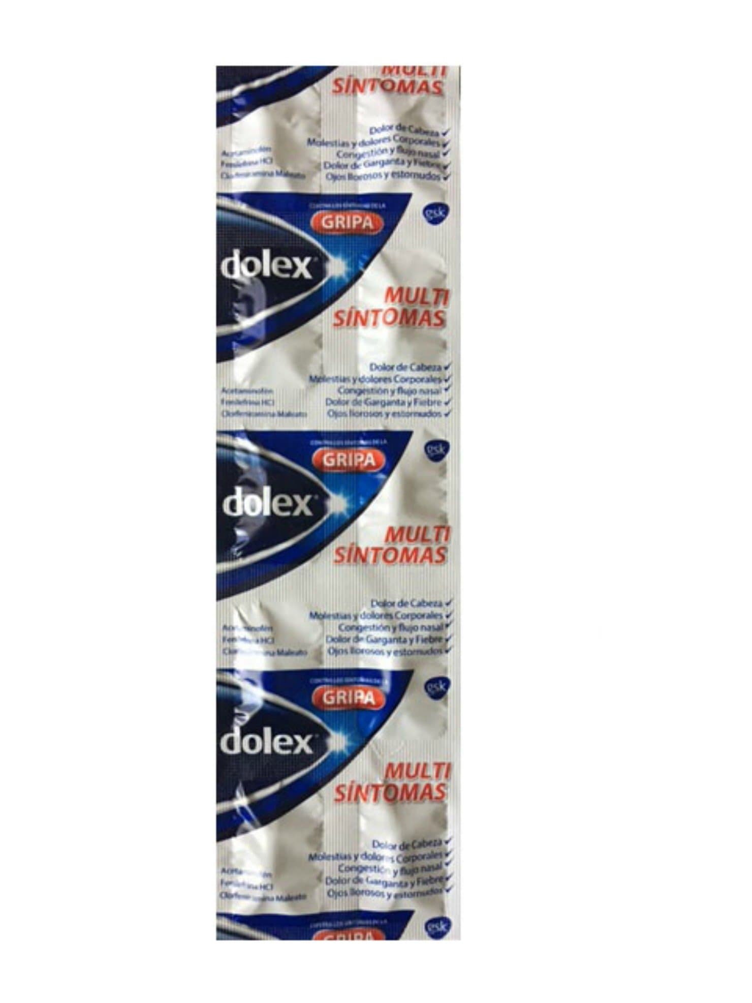 KSIDUT Dolex Gripa (Multi Sintomas) 10 Tablets