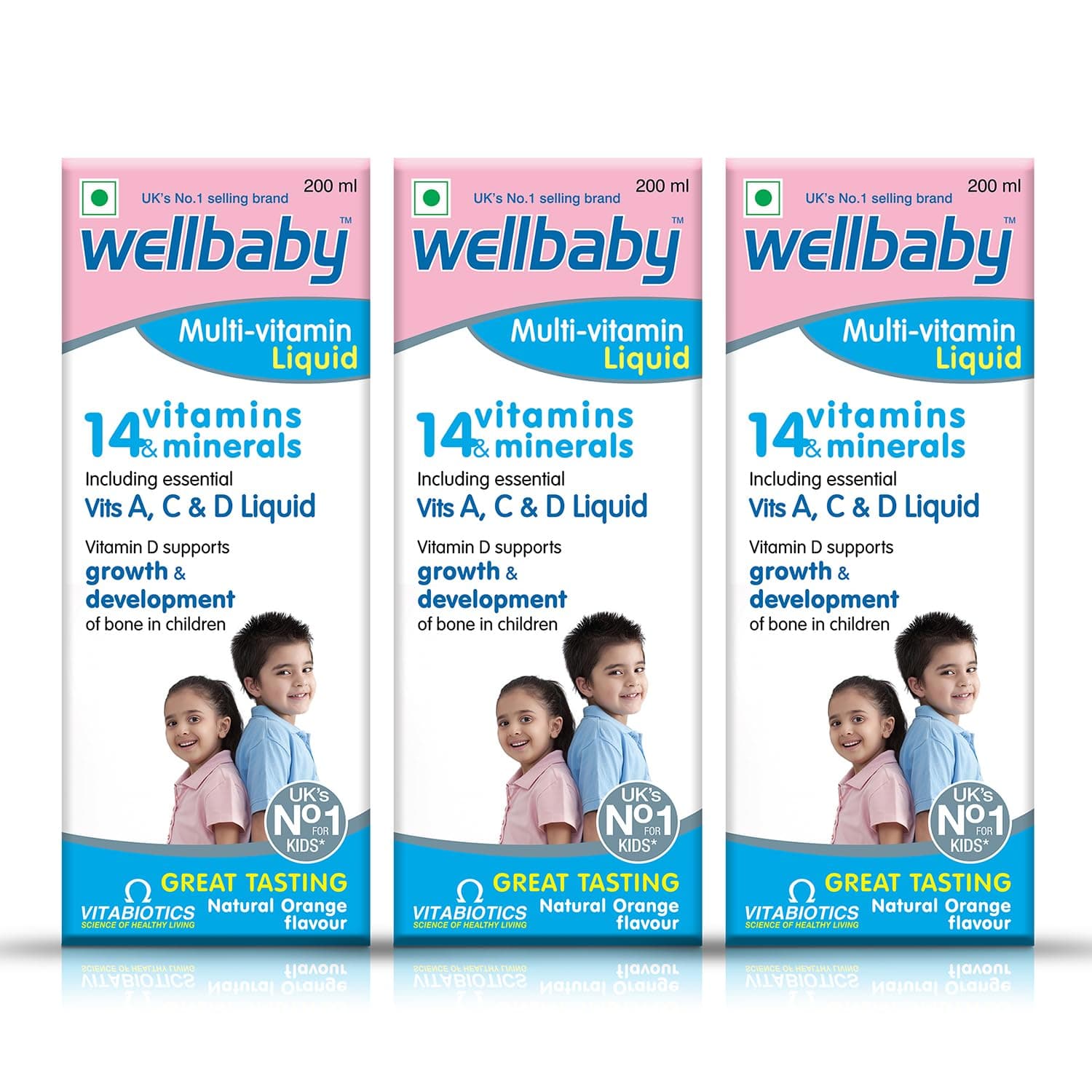 Multivitamin Liquid for Baby (Pack of 3)