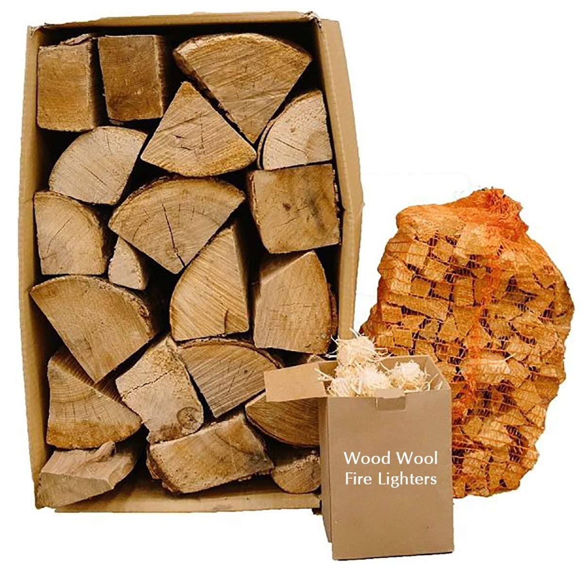 – Kiln Dried 20kg Hardwood Logs, 3kg Kindling Wood Sticks + 50 Eco Firelighters Bundle. Firewood Pizza Ovens, Chimineas, Firepits, BBQ Wood Burner Hardwood Under 20% Moisture. Ready to Burn Fire Logs