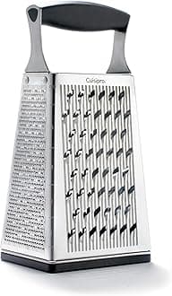 Cuisipro 4 Sided Box Grater, Regular, Stainless Steel