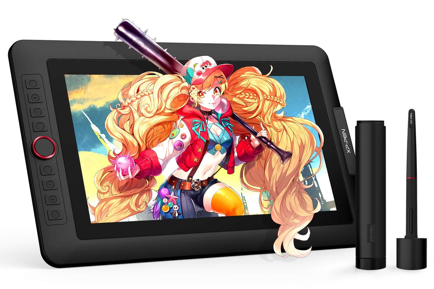 XP-PEN Artist13.3 Pro 13.3 Inch IPS Drawing Monitor Pen Display Full-Laminated Graphics Drawing Monitor with Tilt Function and 8 Shortcut Keys (8192 Levels Pen Pressure, 123% sRGB)