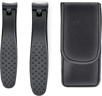 2pcs Nail clippers set  Leather Case