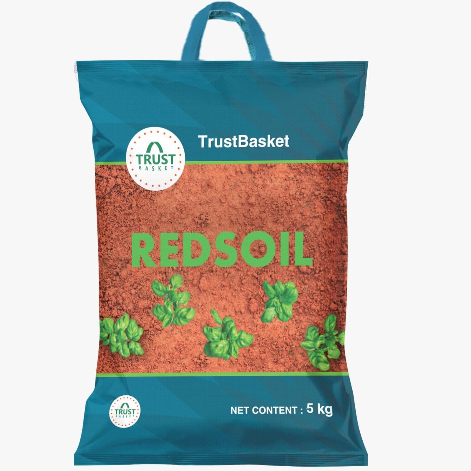 TrustBasket Garden Red Soil - 5 Kg | Fertilizer for Plants | Manure for Home Gardening