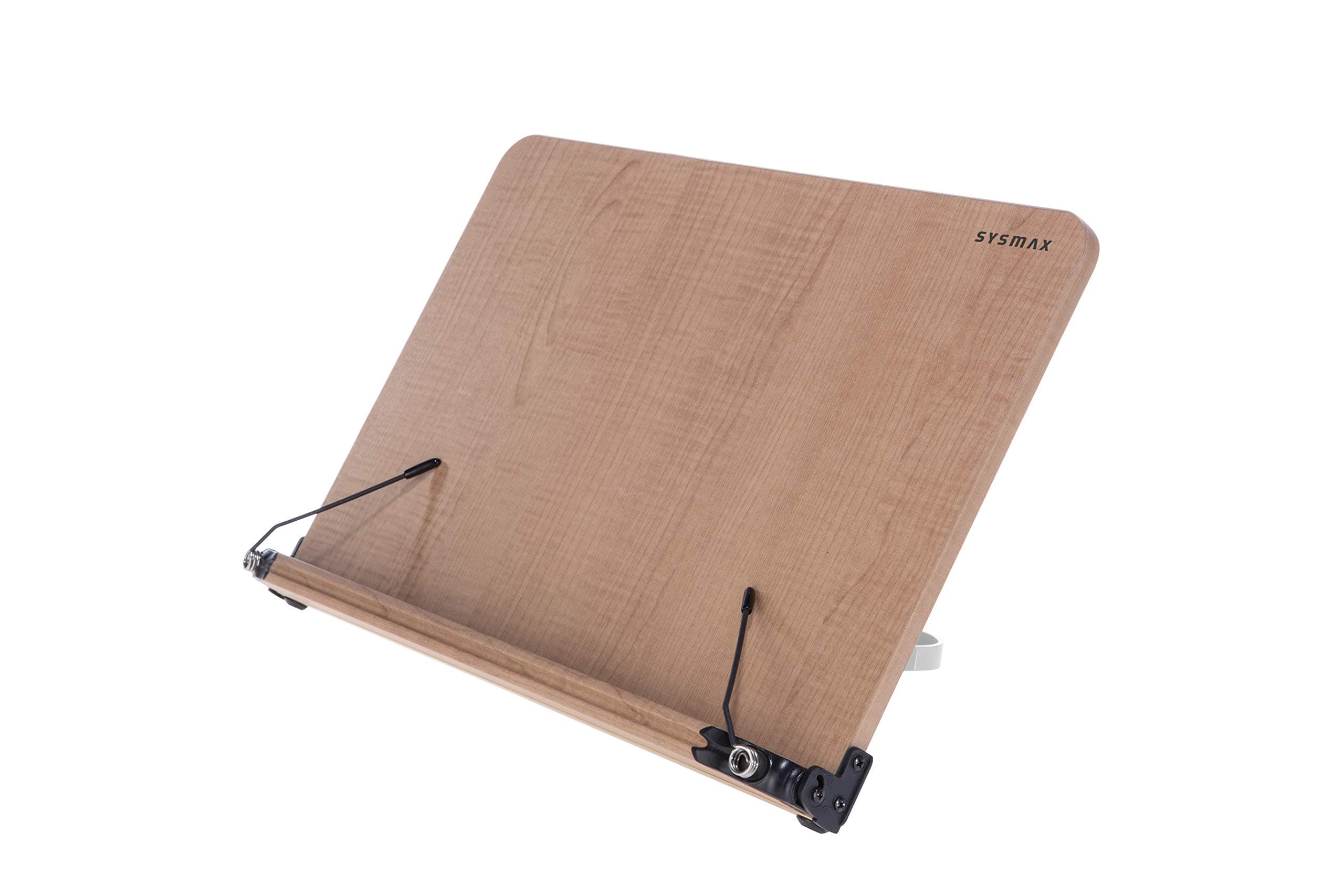 SYSMAXLitem Wooden Book Stand Large Dark Grey