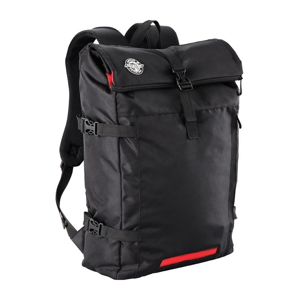 Aquabourne EOS Commuter Cycling Backpack with integrated LED safety light (Black)