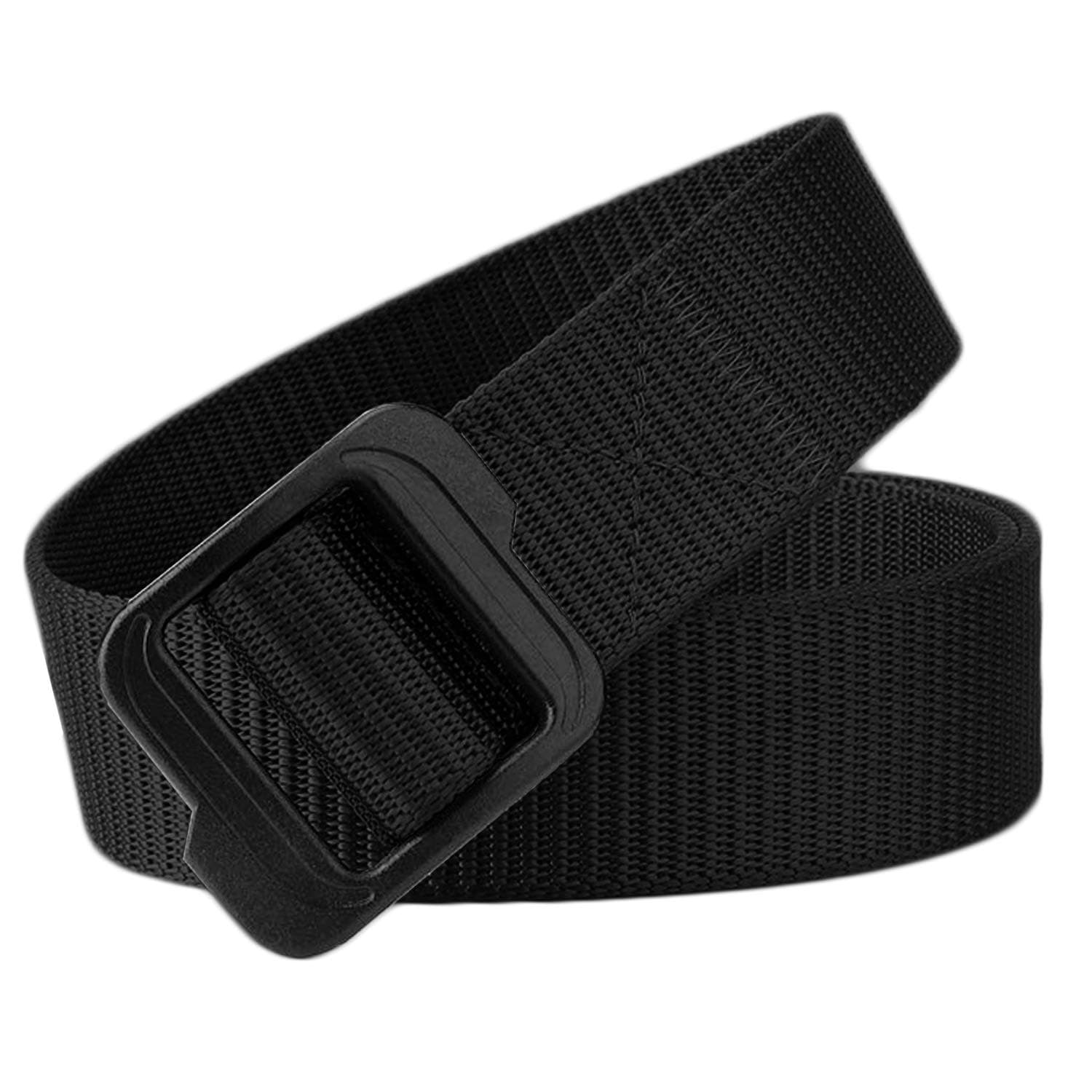 Hanshengday Nylon Military Tactical Men Belt CQR Duty canvas Belt for Outdoor with Plastic Buckle Webbing Breathable Belt