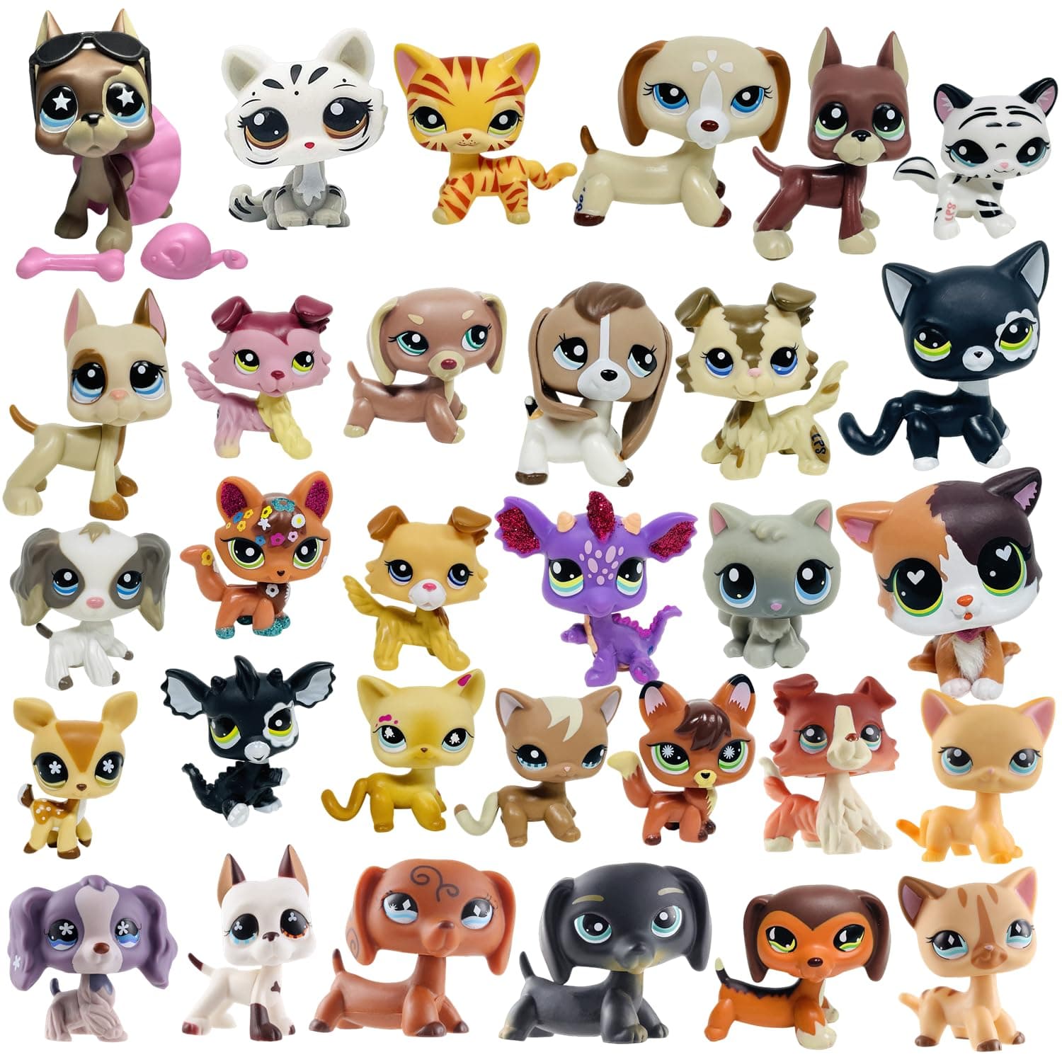 ã©ã³ãã 2å ã¬ã¢ãªãŒã«ãLPSã〠4å lpsã¢ã¯ã»ãµãªãŒä»ã ãããã〠ãããããã£ã®ã¥ã¢ ç·ã®å/女ã®ååãã¯ãªãšã€ãã£ãã®ãã LPSãã¡ã³/ã¯ãªã¹ãã¹/èªçæ¥ããŒãã£ãŒçš