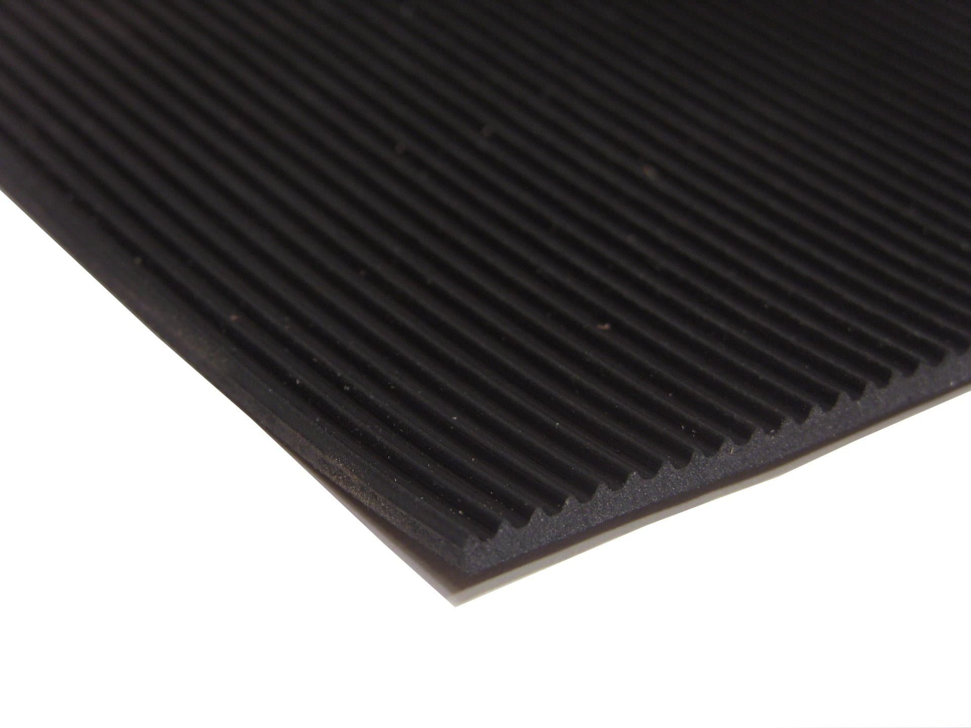 Rubber Ribbed Matting .125 x 12 x 24 in. | for Tool Box Liner UAAC