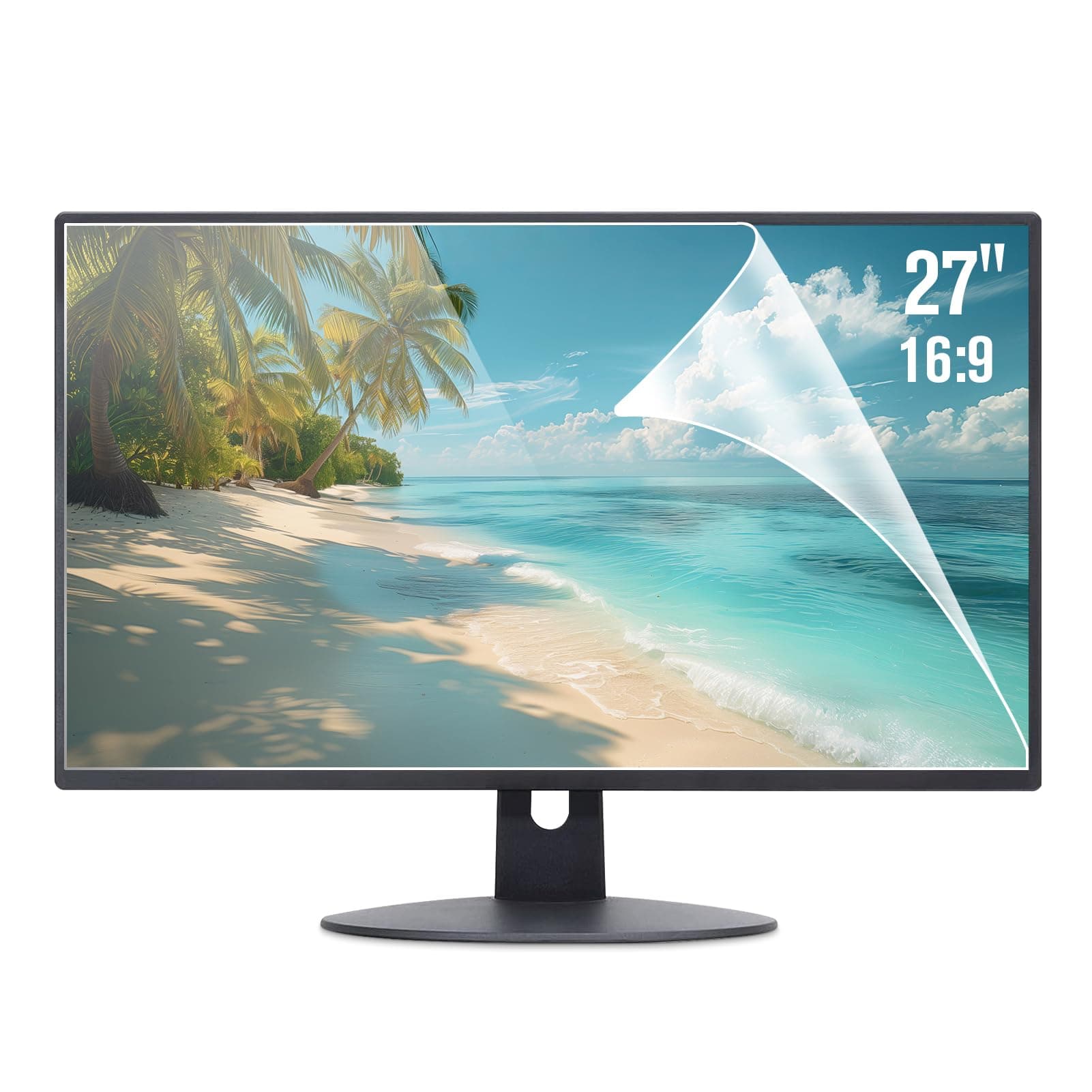 F FORITO 2-Pack 27 inch Anti Glare Matte Computer Screen Cover Compatible with Sceptre 27" Monitor, Eye Protection Anti Reflection & Anti Scratch Widescreen Desktop Screen Protector