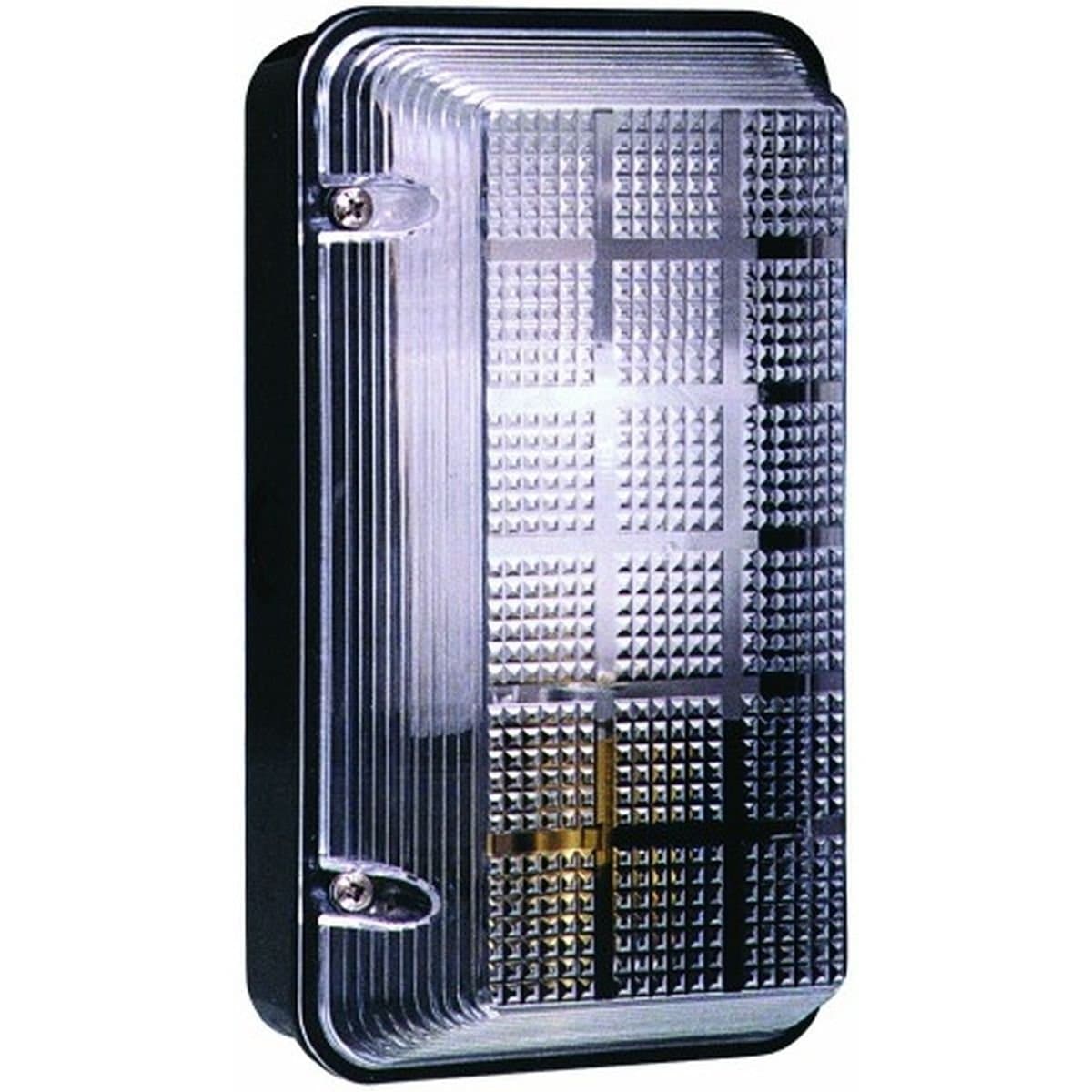Black Bulkhead Light Fitting