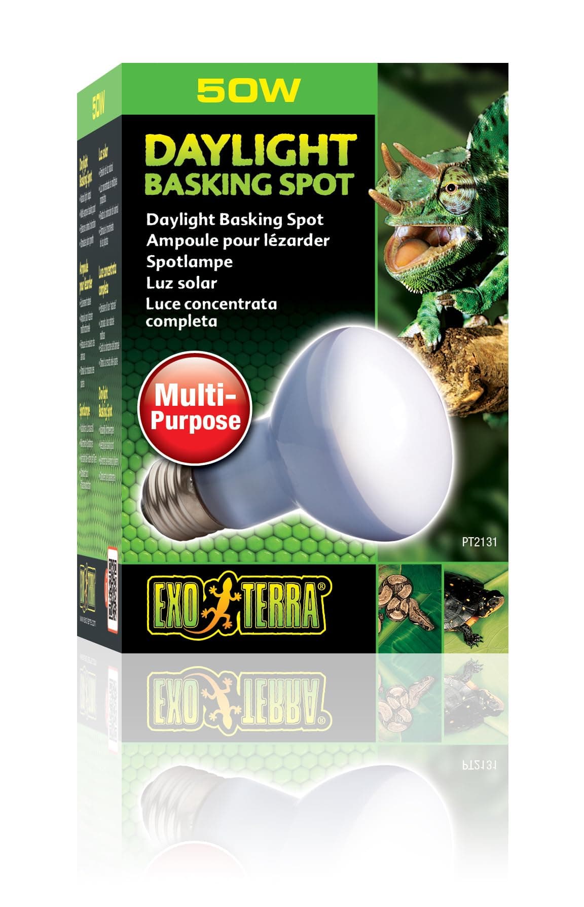 Exo Terra Daylight Basking Spot Lamp, 50 W,White