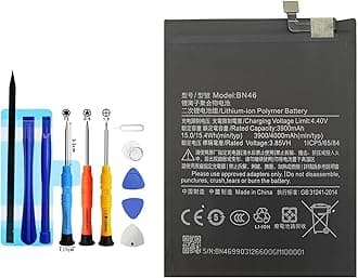 BN46 Replacement Battery for Redmi Note 8 Note 8T Redmi 7，Rechargeable 0 Cycle Battery Compatible with Redmi Note 8 Note 8T Redmi 7 with Repair Tool Kits