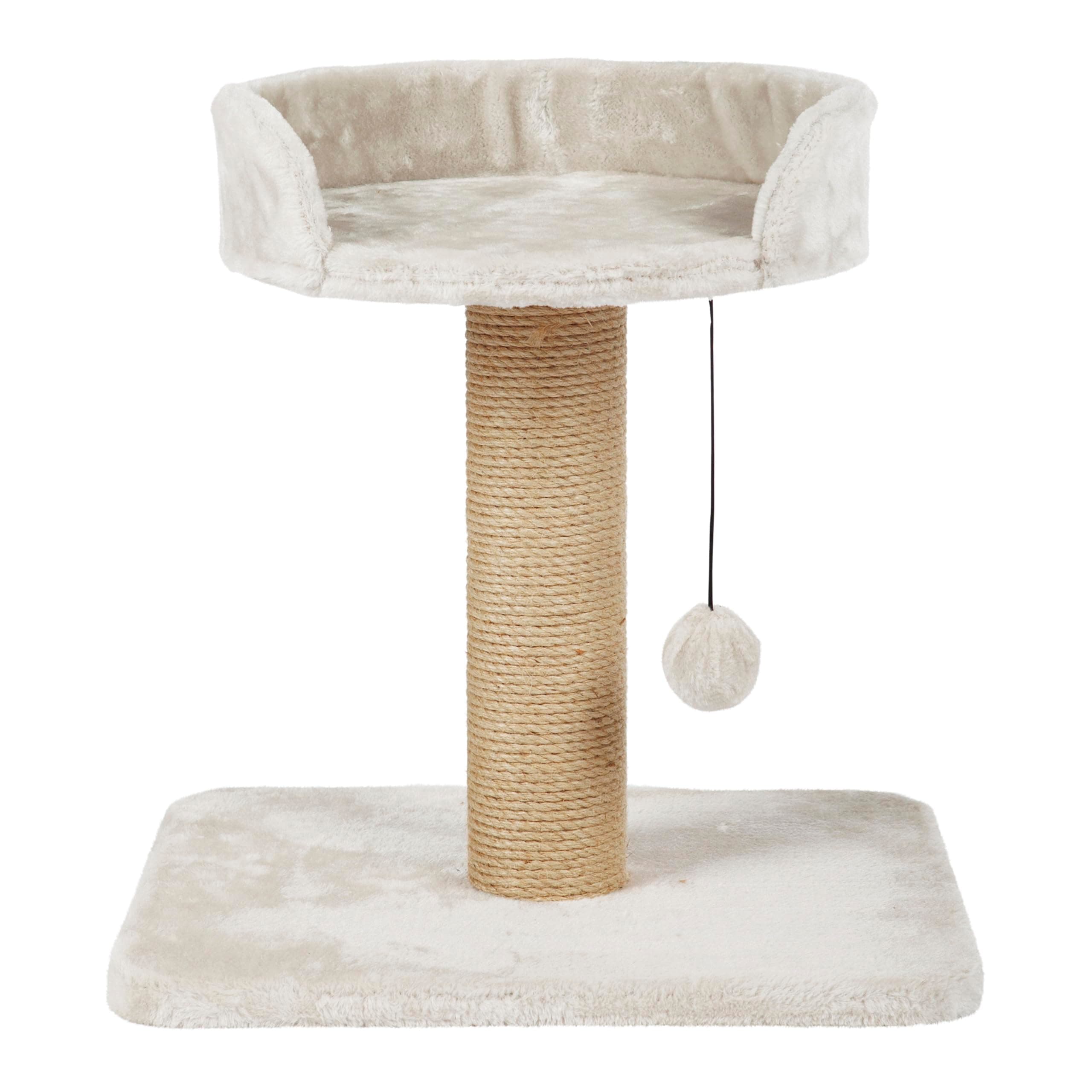 TRIXIE Mica 18-in Cat Tree for Kittens, Jute Scratching Post, Padded Platform...