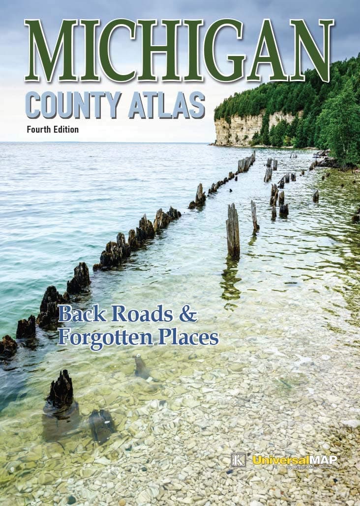 Michigan County Atlas Spiral-bound – April 1, 2017