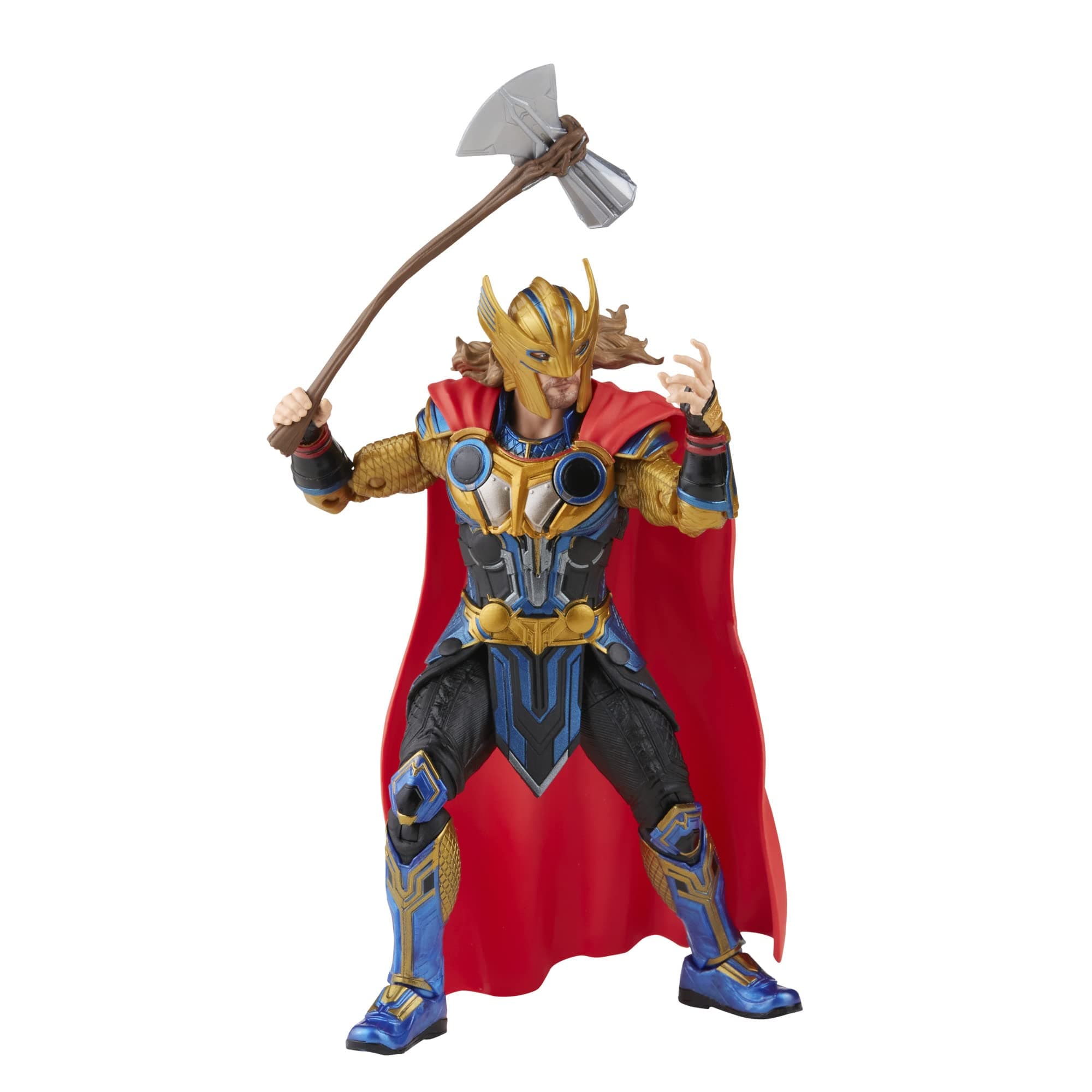 Hasbro MARVEL Marvel Legends Series Thor: Love and Thunder Thor F1045 Official 6-Inch (15 cm) Size Action Figure with 3 Accessories