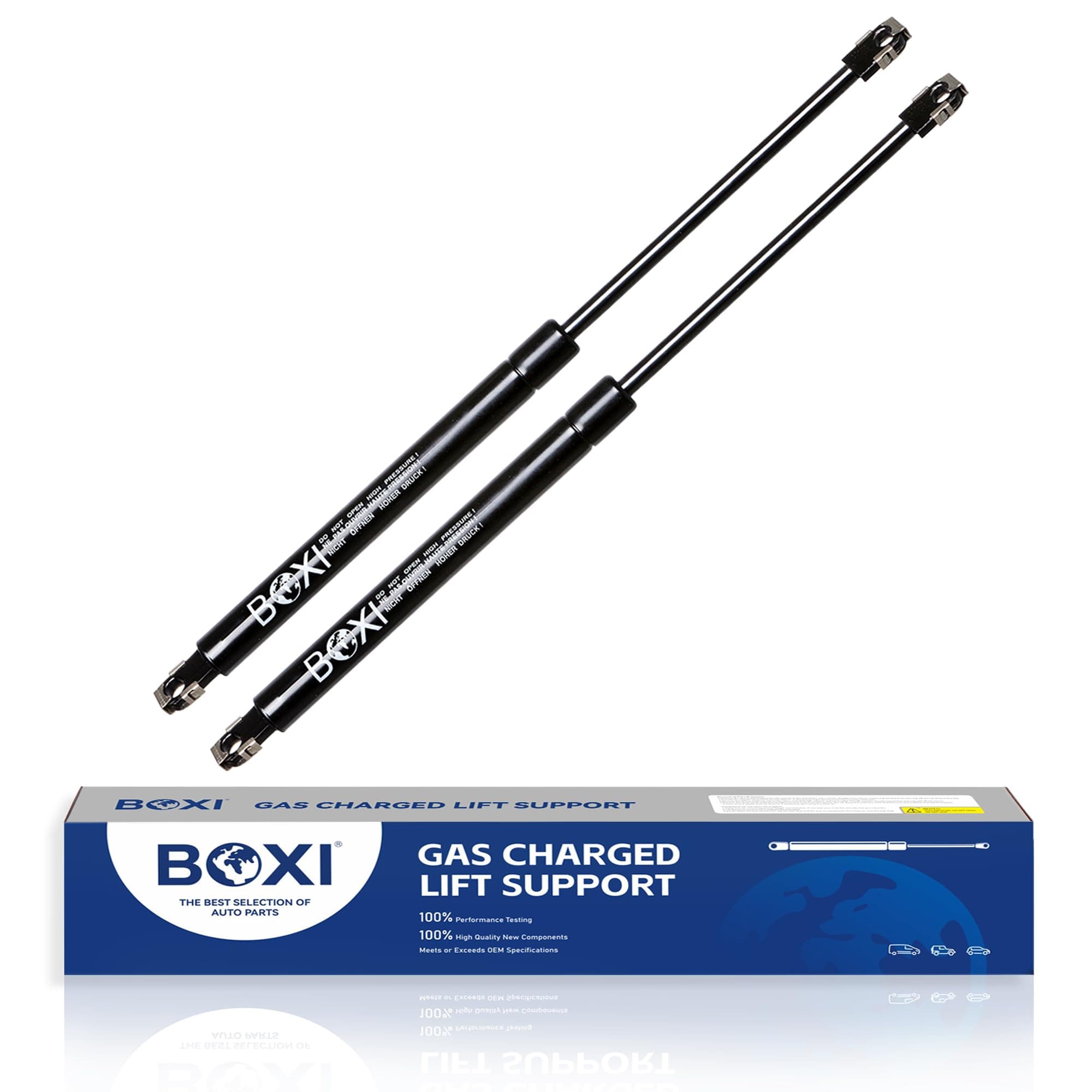 2pcs Front Hood Gas Charged Lift Supports Struts Shocks Springs Dampers for BMW E36 3 Series M3 Convertible Coupe 1992 1993 1994 1995 1996 1997 1998 1999 | Replaces 51238119558