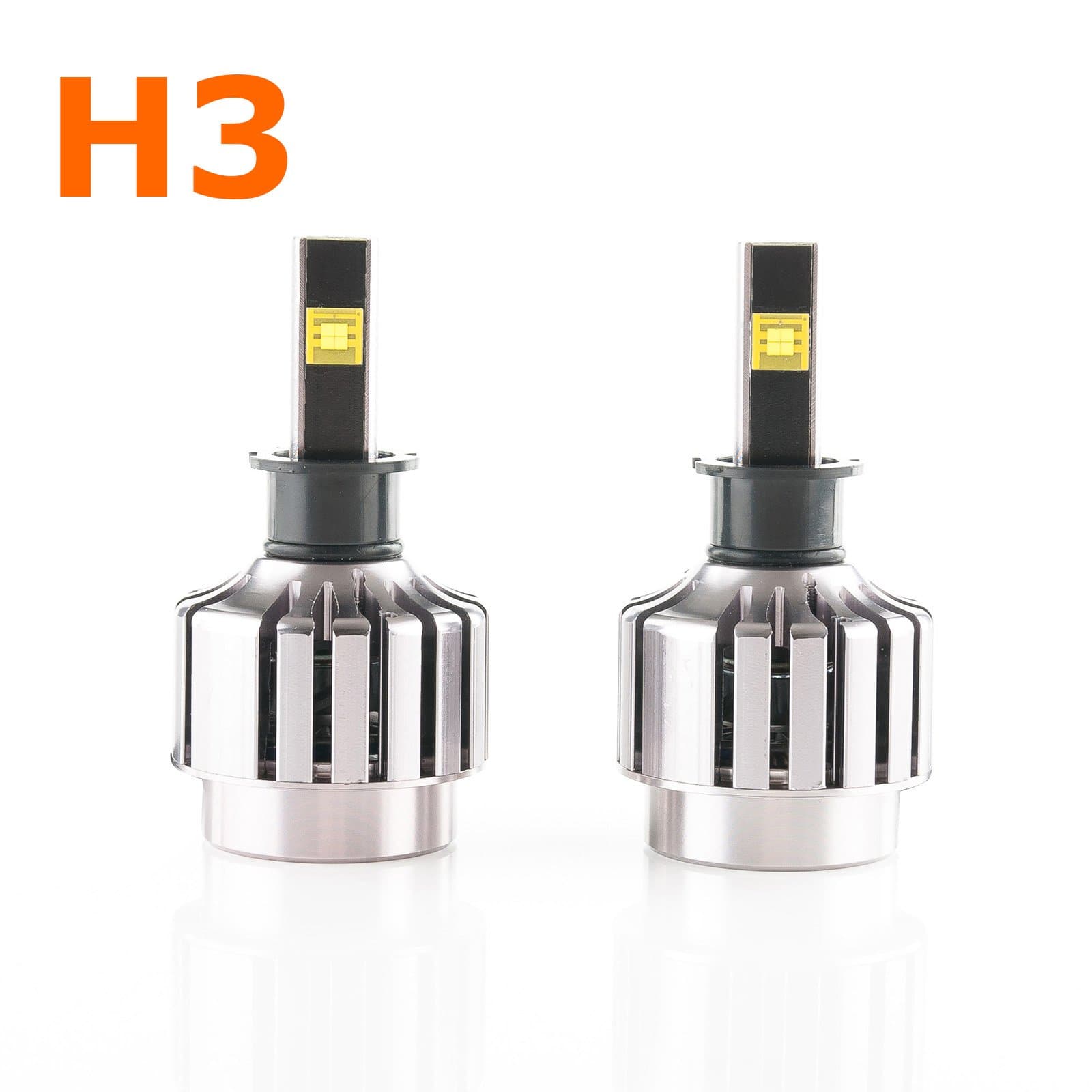 2PCS H3 LED Head Light Driving Fog Lamp 30w Headlight For Offroad ATV Boat Motorcycle SUV Truck UTV Bicycle