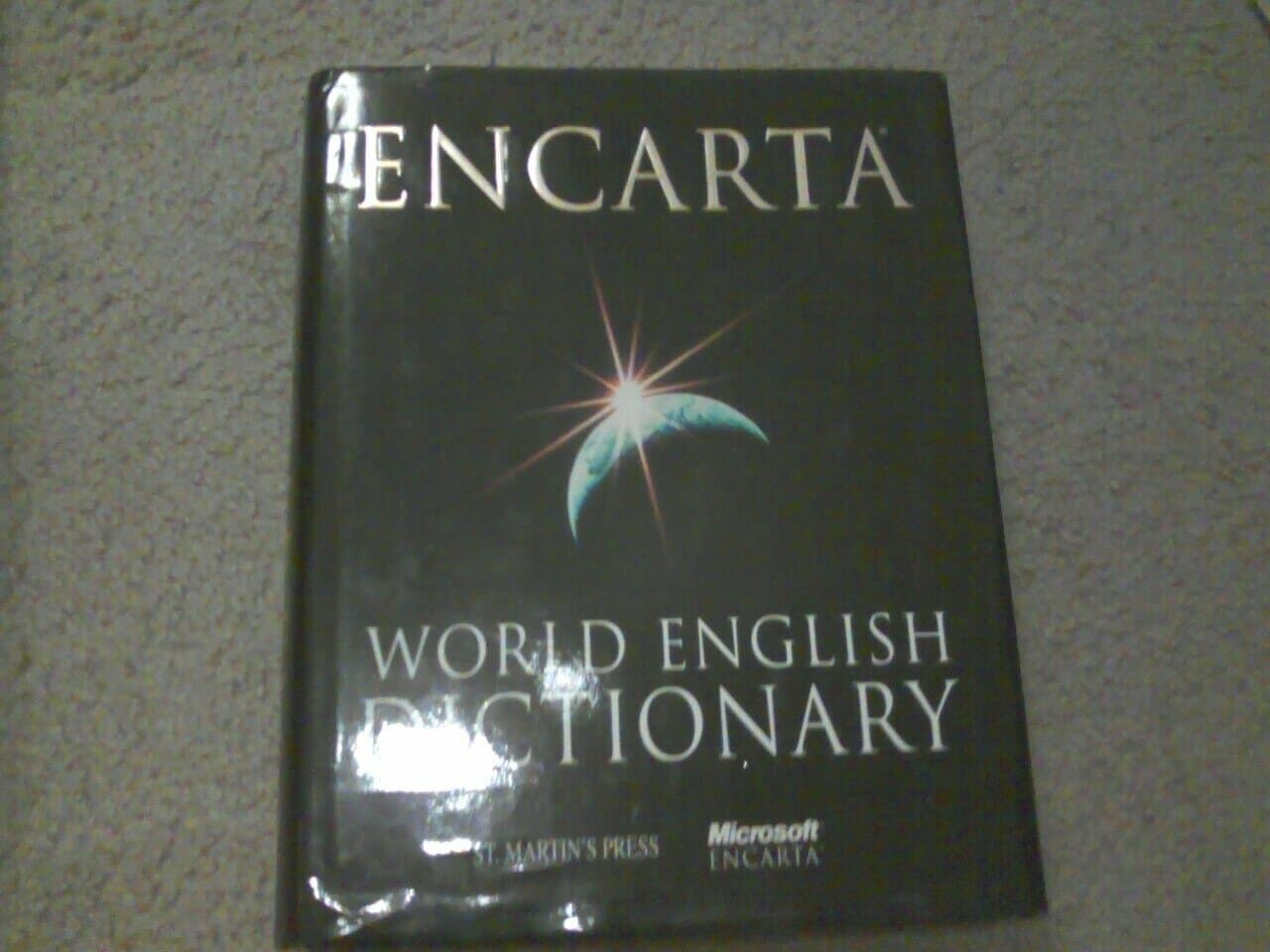Encarta World English Dictionary Hardcover – August 1, 1999