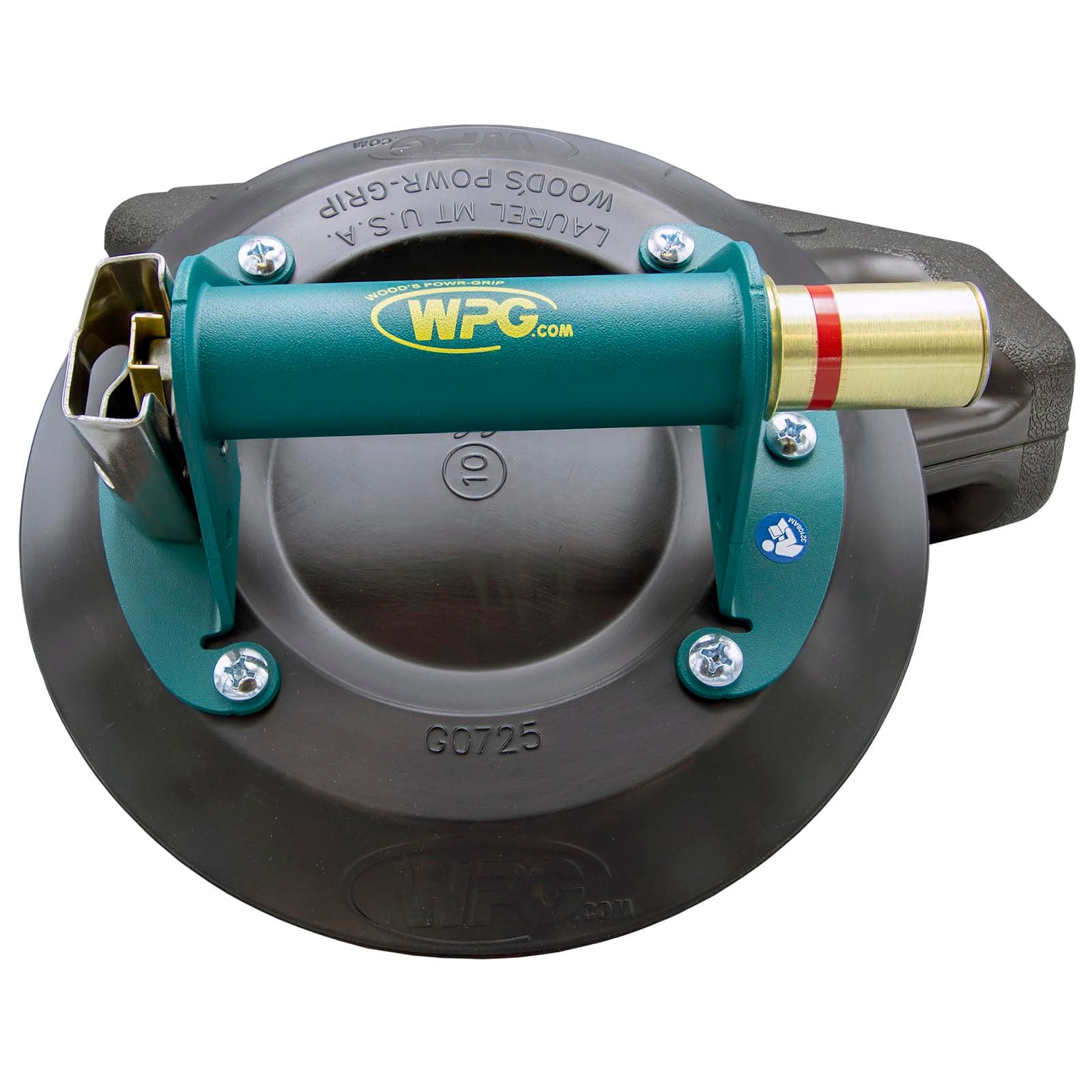 Wood's Powr-Grip N5450 9" Metal Handle Suction Cup with Case