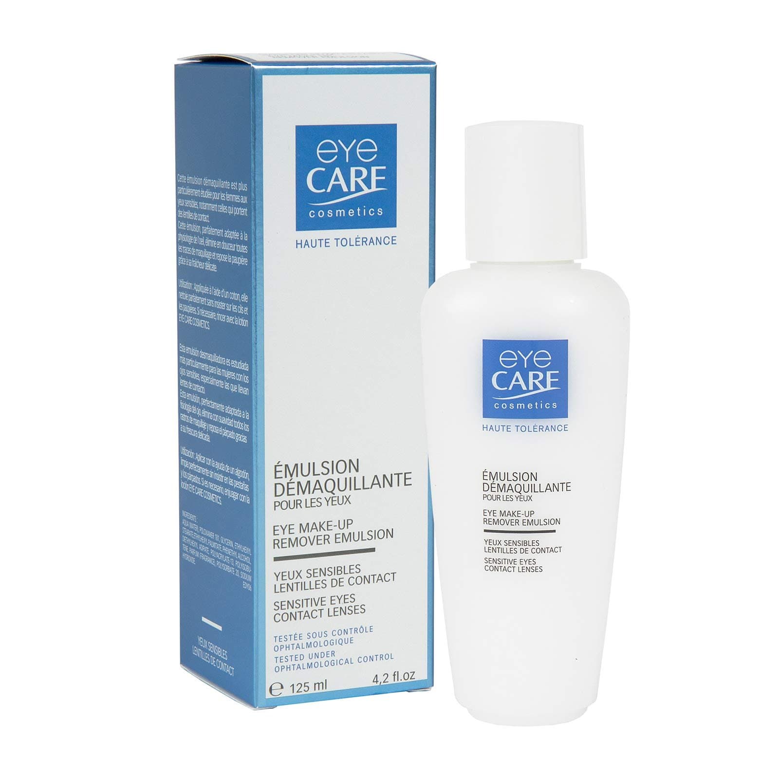 Eye Make-Up Remover Emulsion 125ml Milk Base White