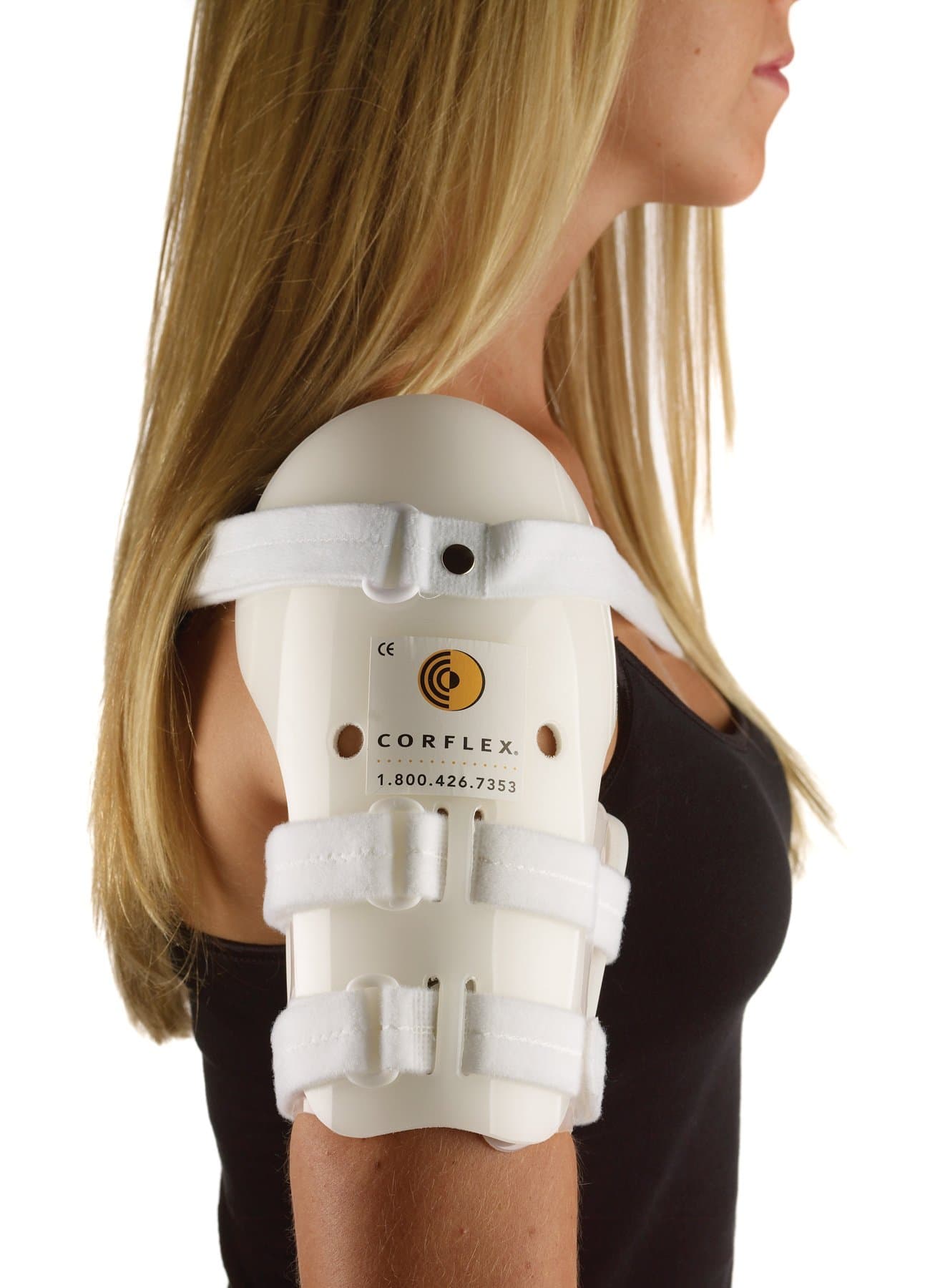 Corflex Short Sarmiento Humeral Fracture Brace-L - White by Corflex