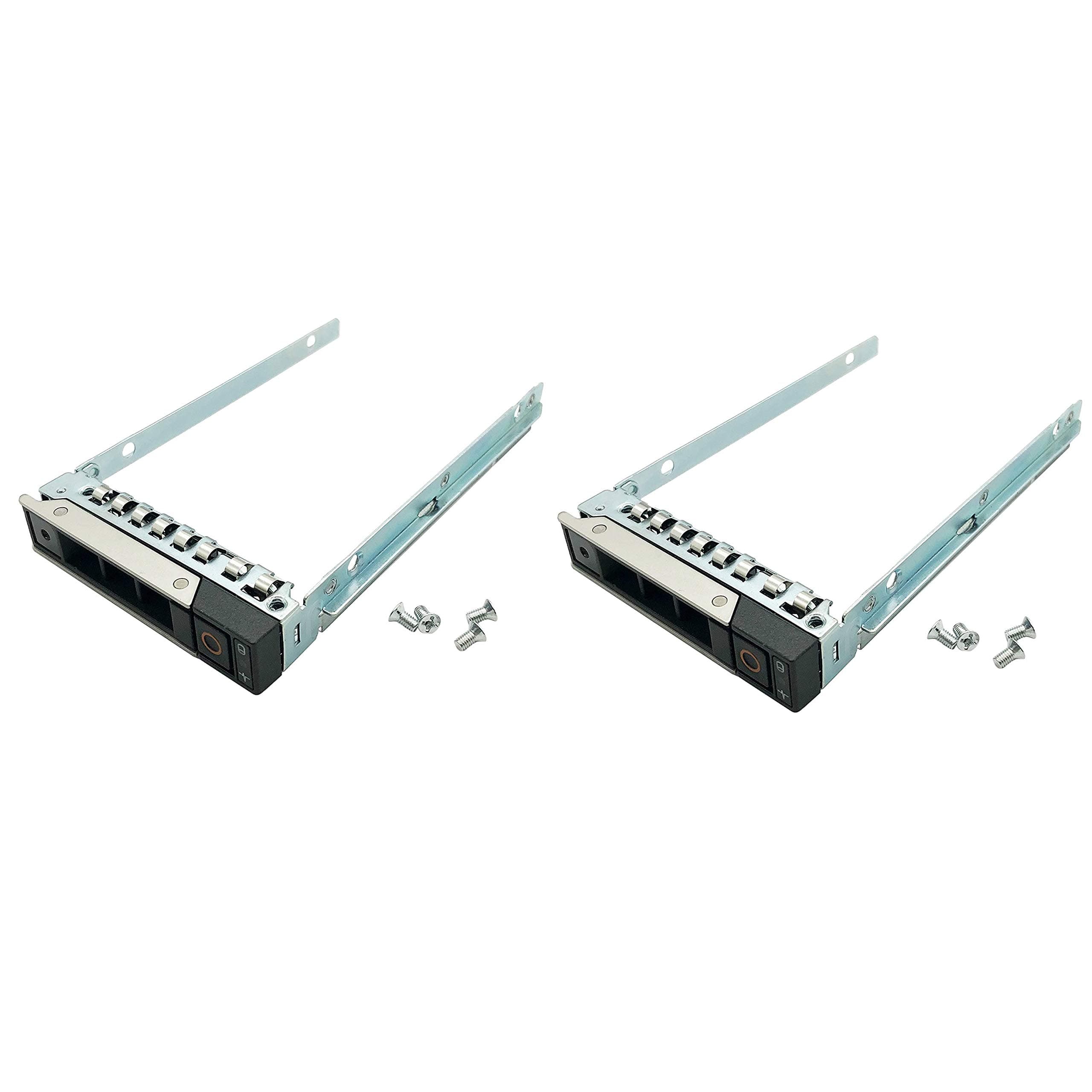 (2-Pack) 2.5" inch Hard Drive Caddy for Dell 14th 15th 16th Generation R350 R440 R450 R540 R550 T560 R640 R650 R660 R740 R750 R760 R840 R940 Server SAS SATA HDD Tray DXD9H 0DXD9H