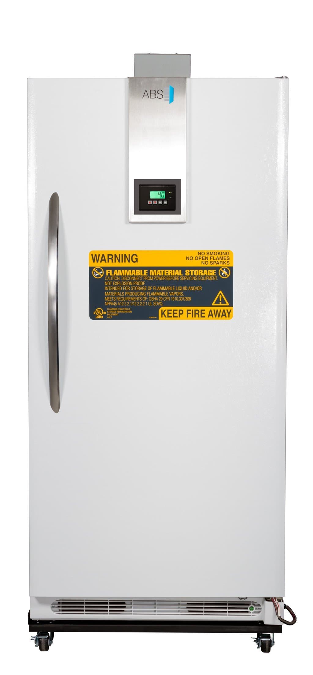 ABT-FRP-20 Premier Flammable Storage Refrigerator, 20 cu. ft. Capacity, White