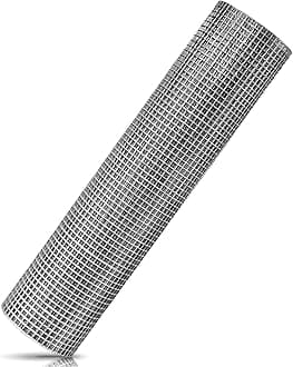 Rodent Proofing Galvanized Wire Metal Mesh - 6m x 400mm Blocks Rats, Mice, Mouse, Squirrel & Bird Access Internal & External Pest Prevention for Filling In Gaps Around The Home & Garden