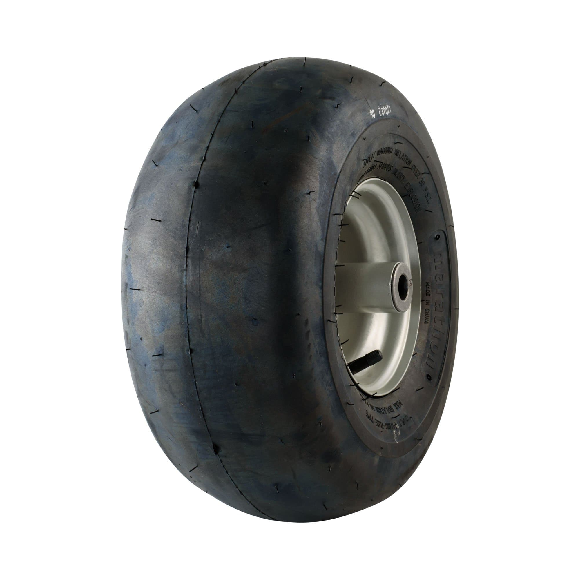 MARASTAR 20406 Universal Fit 15x6.00-6 Lawnmower Tire/Wheel Assembly