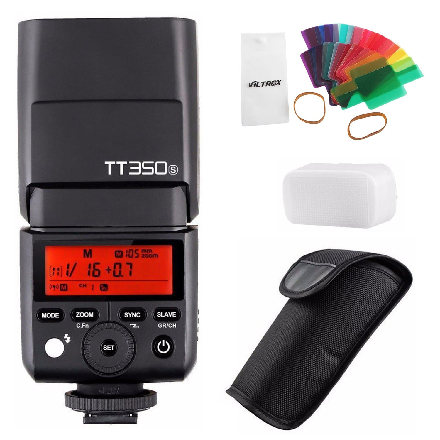 GODOX TT350S TTL Camera Flash GN36 1/8000s HSS Mini Flash Speedlight for Sony Mirrorless Cameras (TT350S)