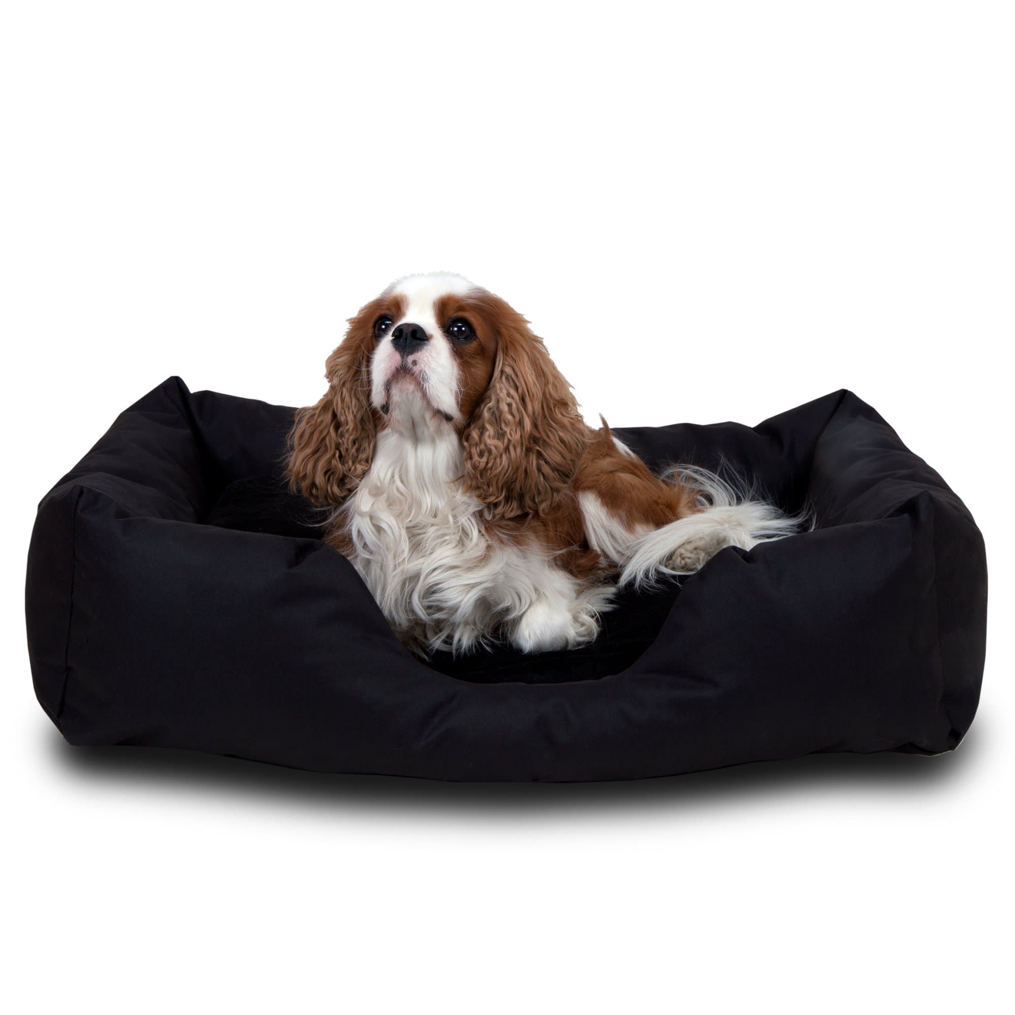Orthopedic Dog Bed Medium Large with Soft Memory Foam Filling in Grey - Super Soft Dog Couch for Big and Small Dogs - Durable Indoor & Outdoor Pet Bed - Sleeping Couch Basket Sofa Extra for Dogs