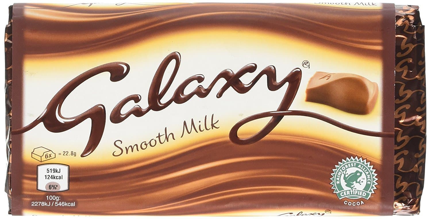 Galaxy Milk Chocolate Bar 114g