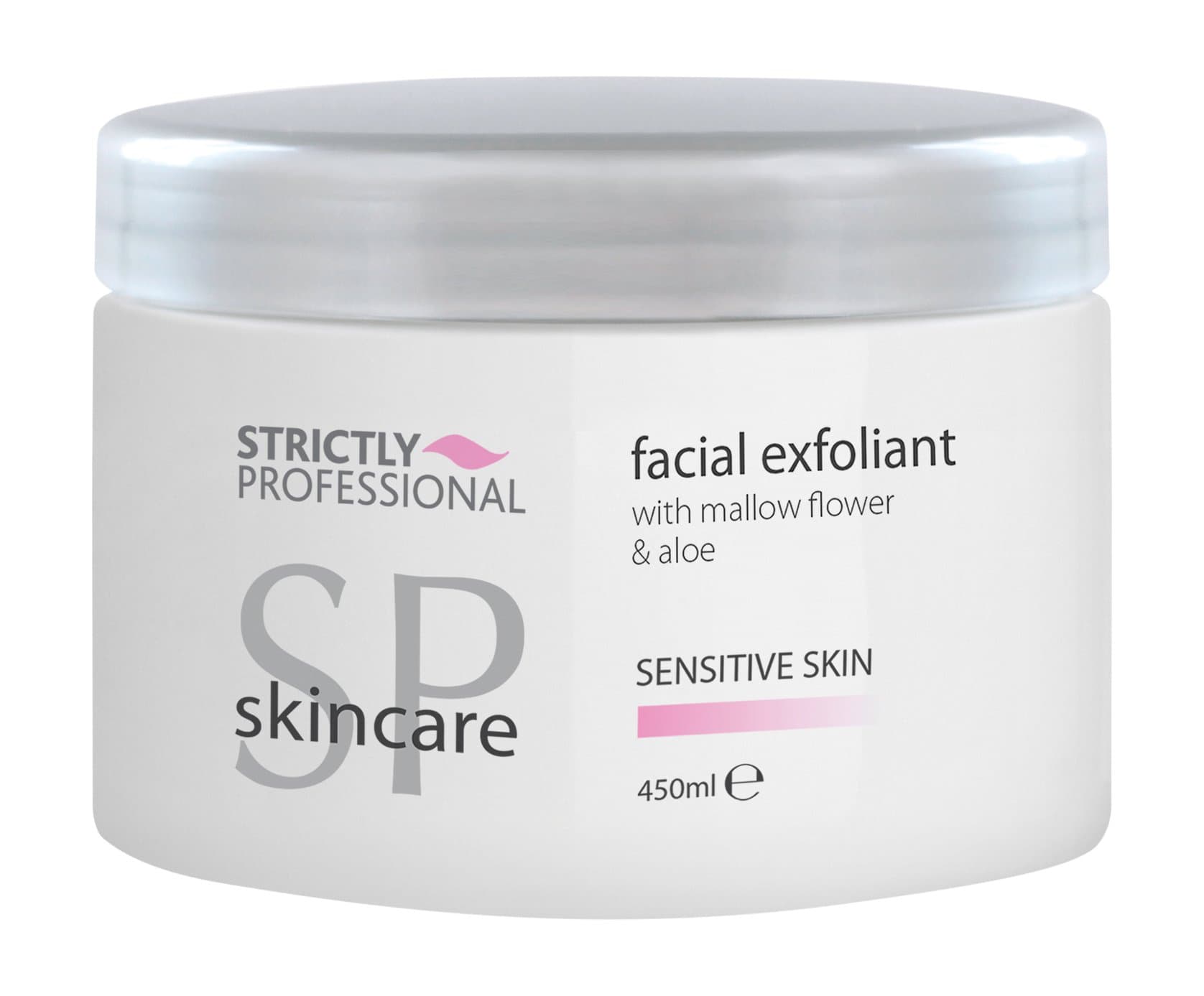 Facial Exfoliant for Sensitive Skin 450ml – Gentle Face Scrub for Delicate Skin – Soothing & Skin Smoothing Skincare