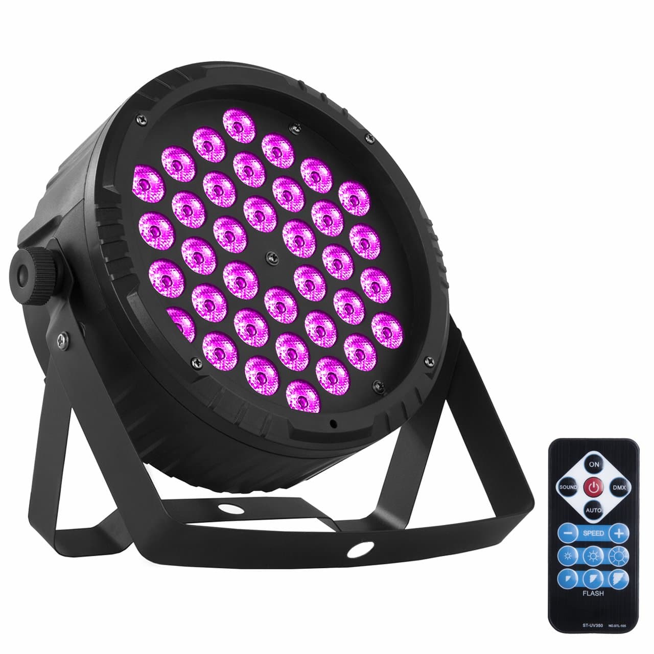 36LED Blacklight UV LED Stage Light Par Lights DMX Black Light