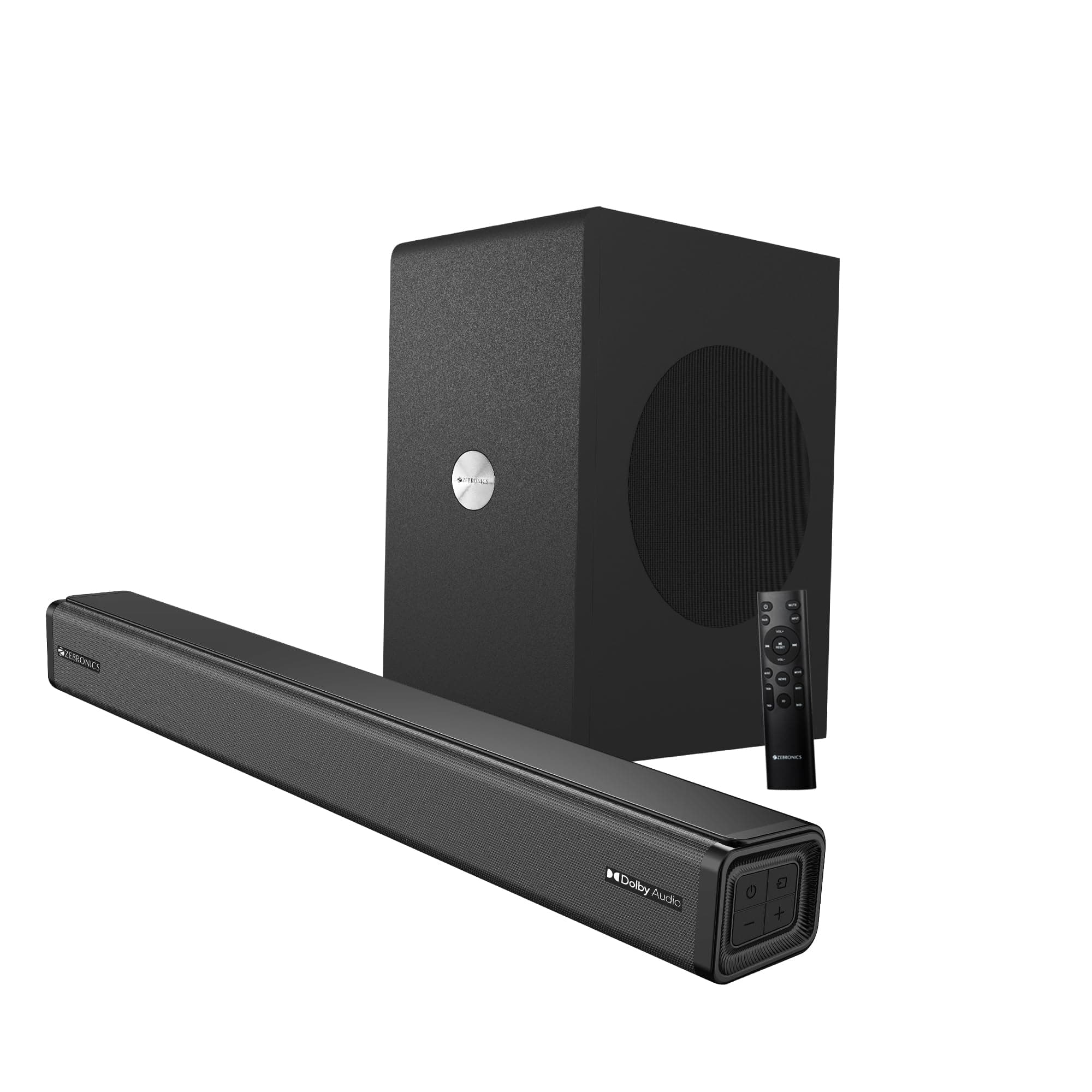 JUKE BAR 8700 PRO 200W Dolby Soundbar with Wireless Subwoofer, Supports Bluetooth, HDMI (ARC), AUX, Dolby Audio, LED Display, Wall Mountable, Virtual 5.1 and Dual Driver