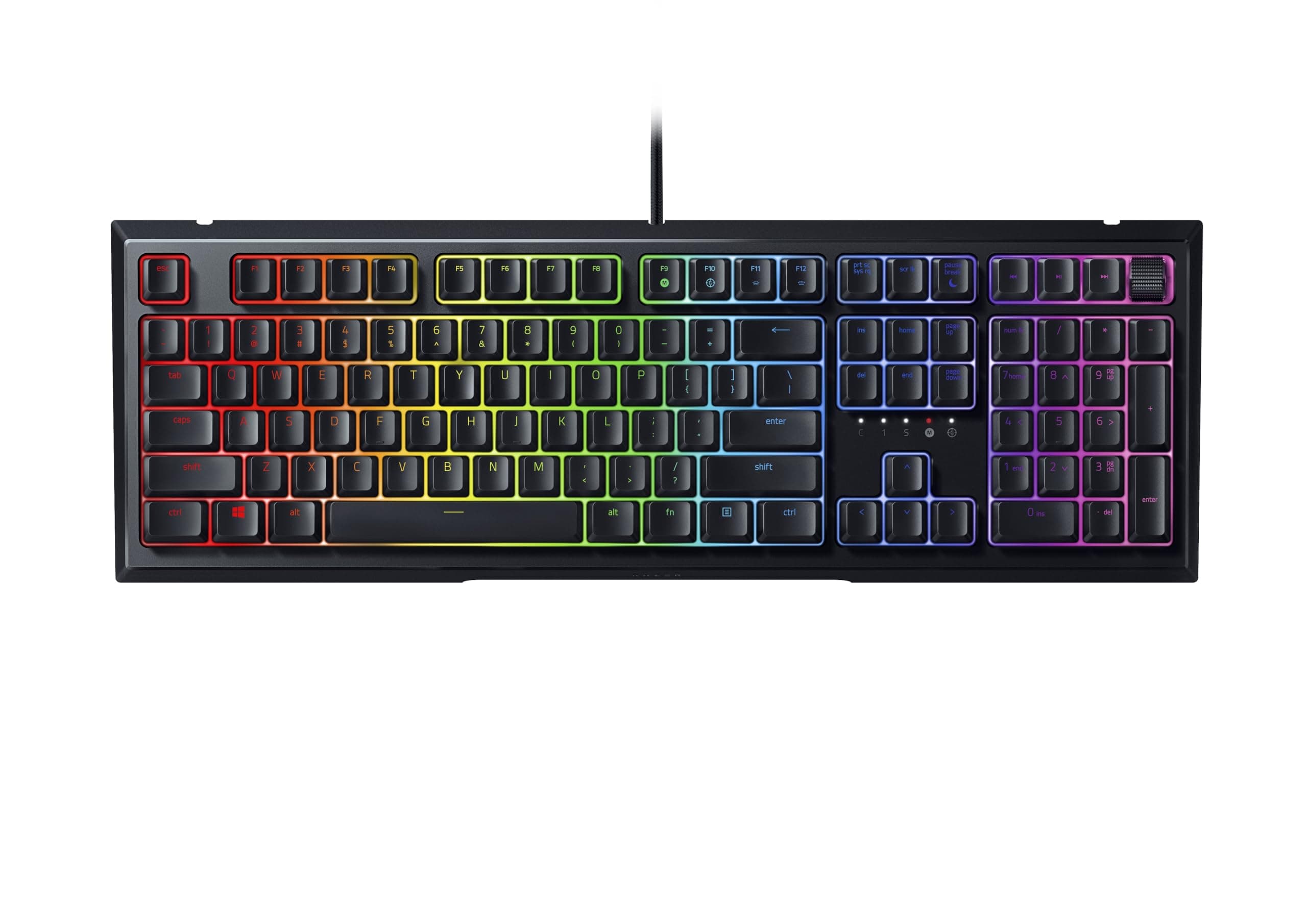 Razer Ornata V2 - Mecha-Membrane Gaming Keyboard - UK Layout