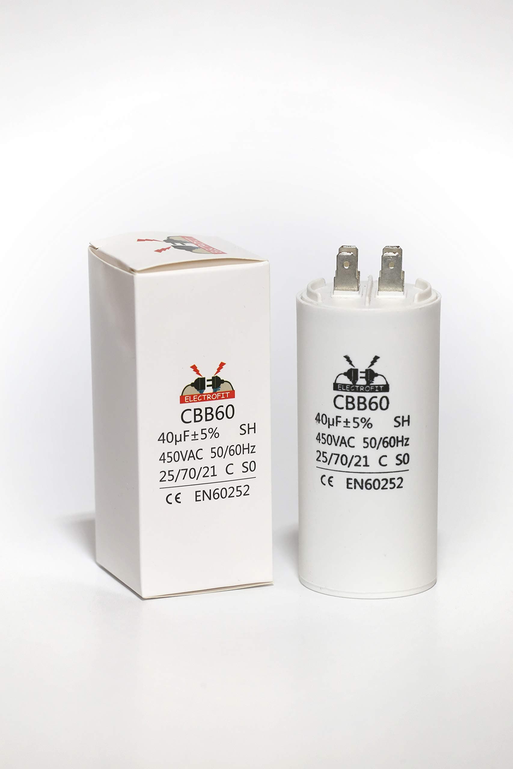 Motor Capacitor 450V AC 40 uF CBB60