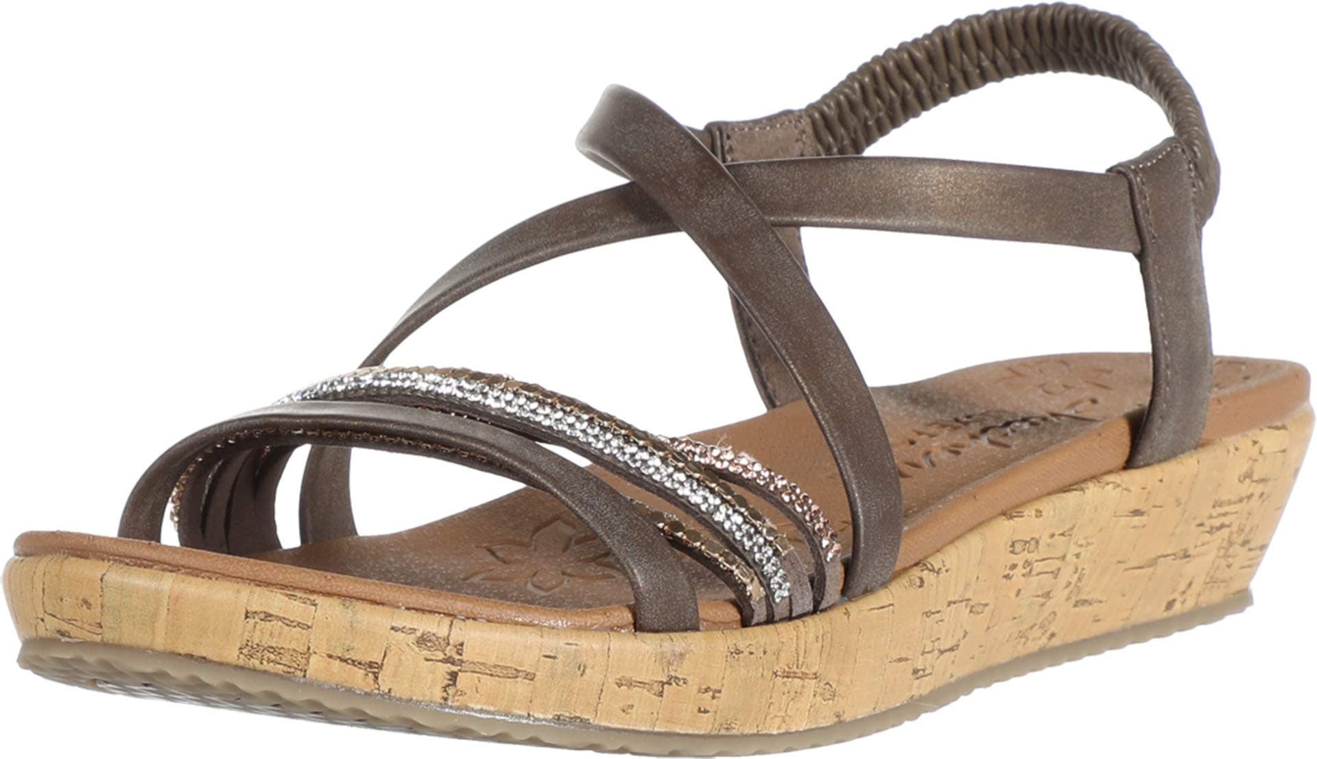 Skechers Cali Women's Brie - Midnight Shine womens Wedge Sandal