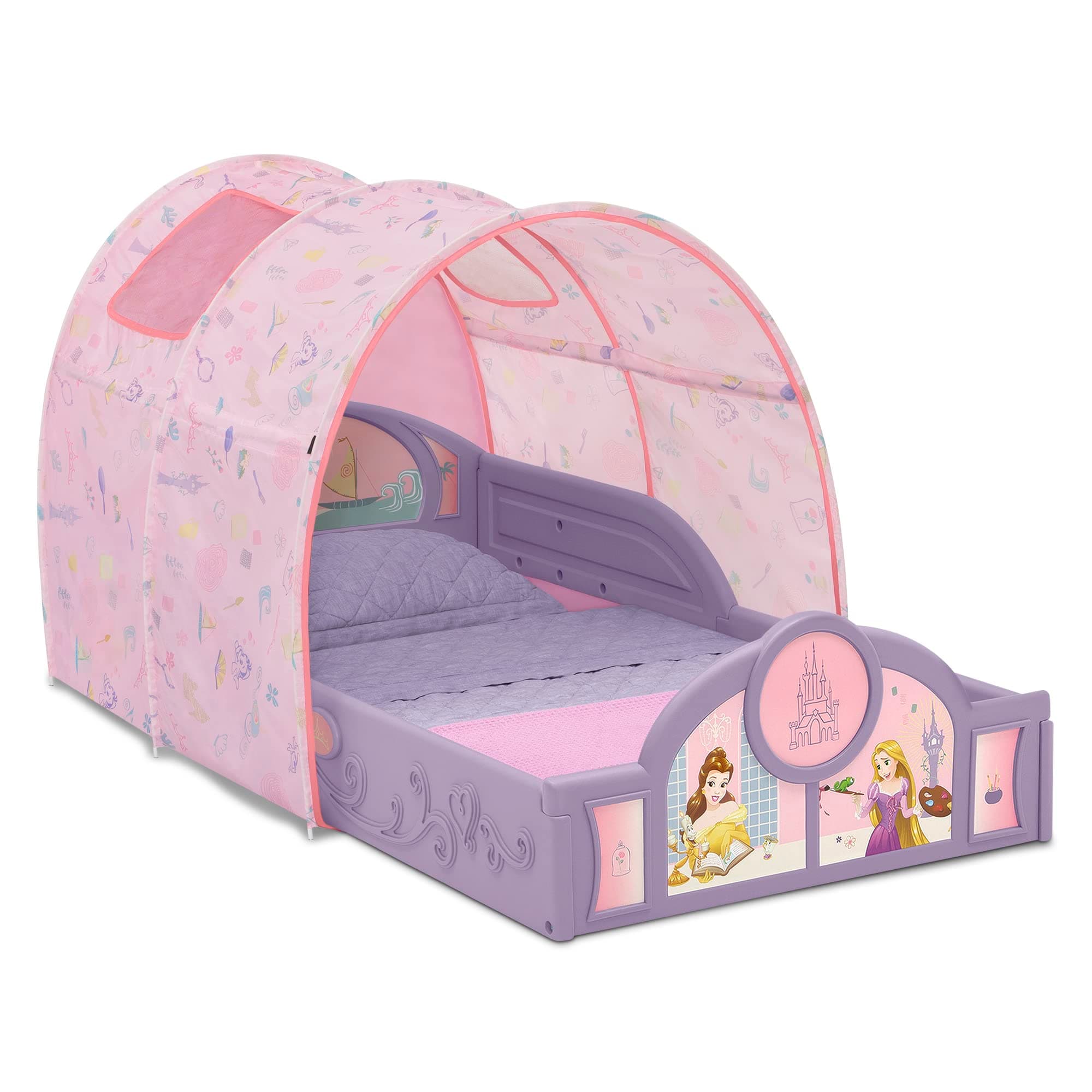 Delta Children Sleep and Play Toddler Bed with Tent
