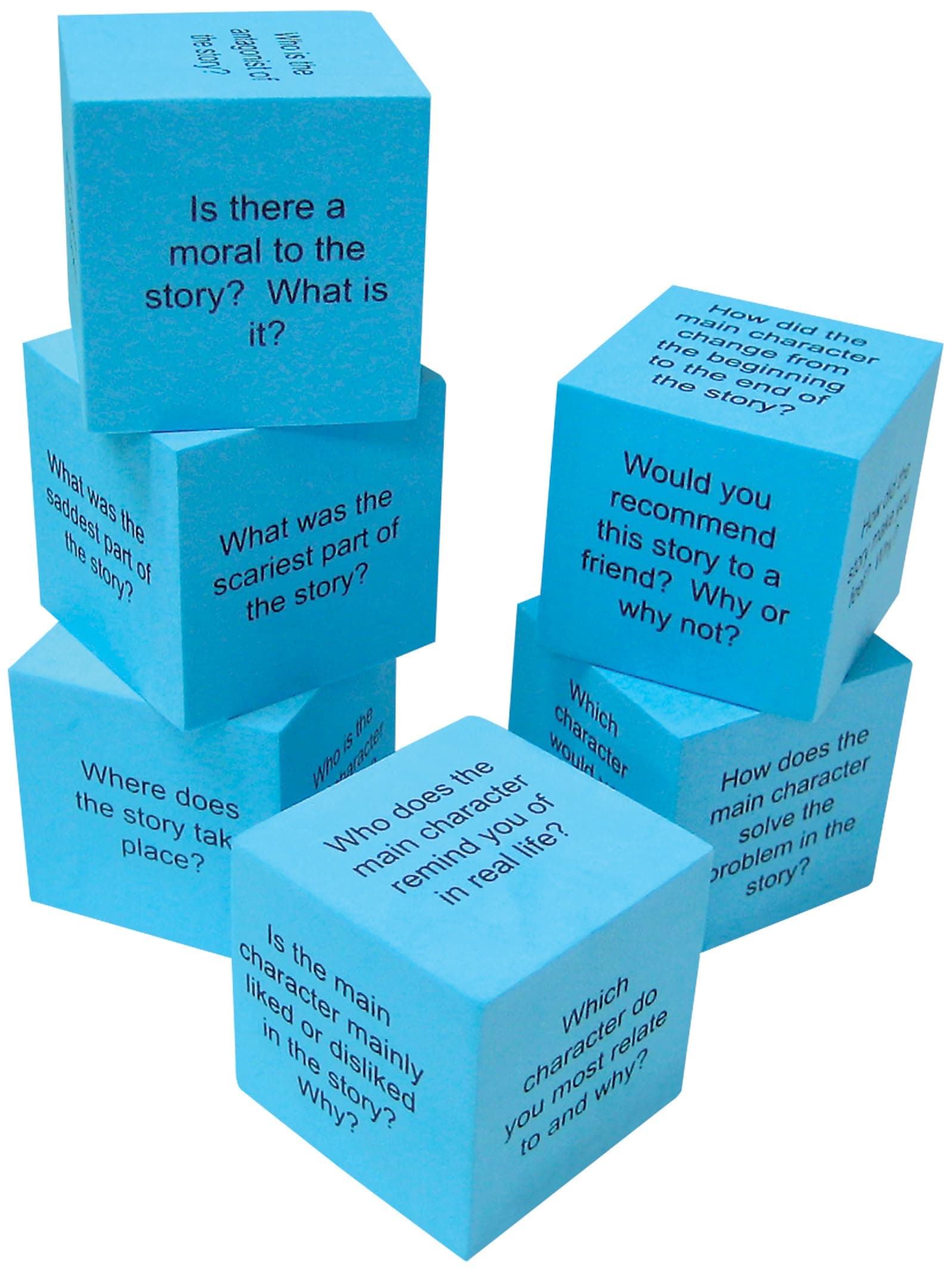 Reading Comprehension Foam Cubes (TCR20634)