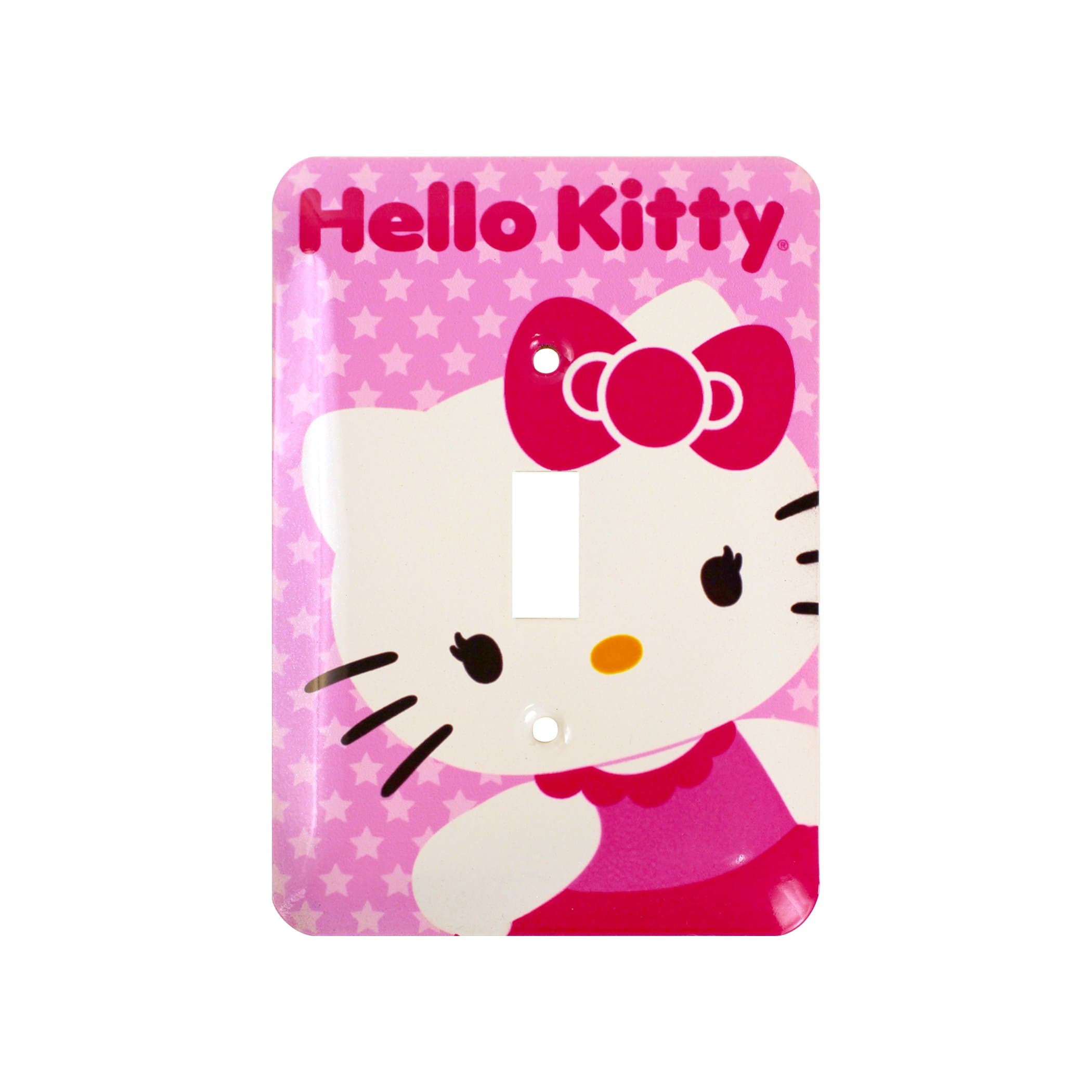 Amerelle HK1501T Hello Kitty Juvenile Steel 1 Toggle Wallplate