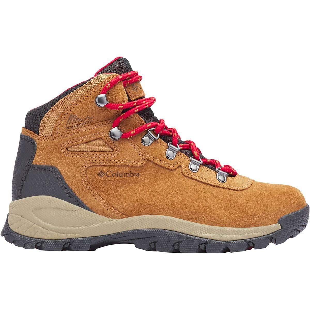 Columbia Women s Newton Ridge Plus Waterproof Amped Hiking Boot Elk, Mountain Red 10.5 B(M) US