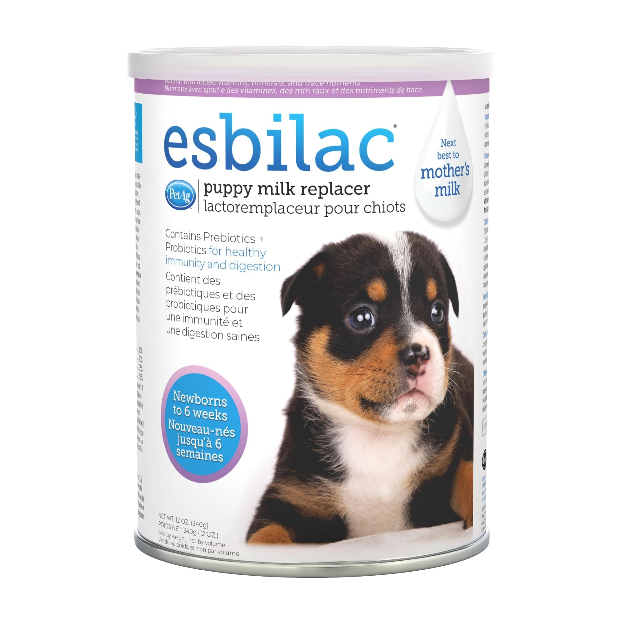 PetAg Pet Ag Esbilac Puppy Milk Replacer Powder, 340g