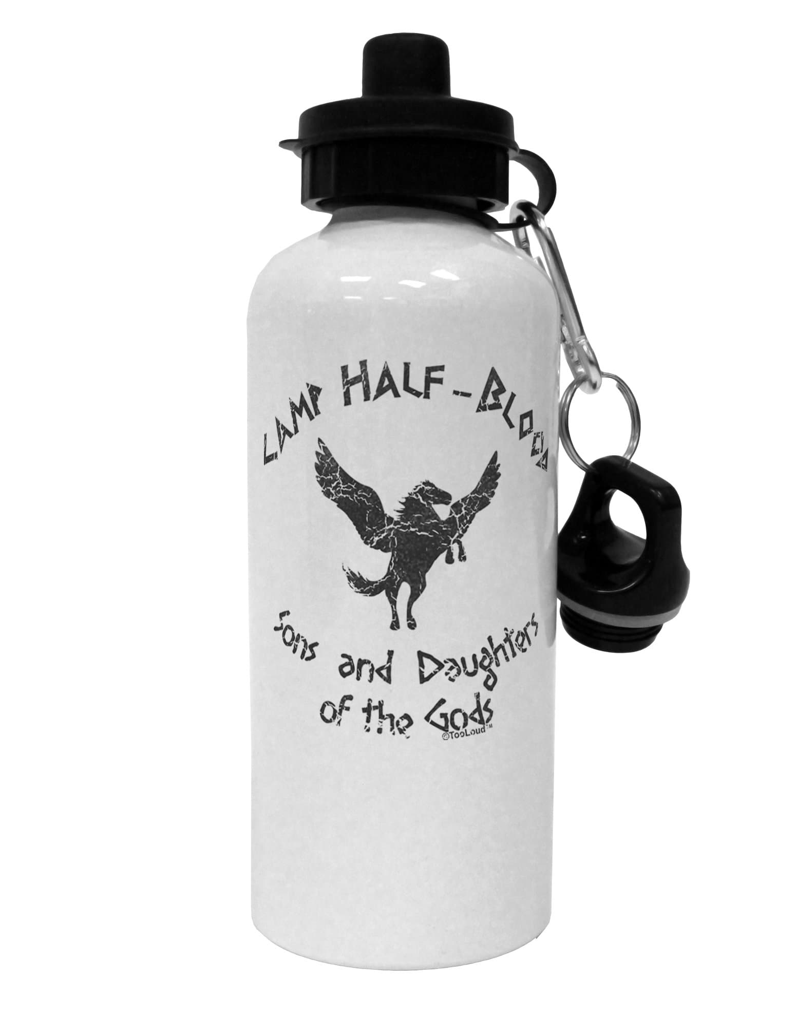 TOOLOUD Camp Half-Blood Sons and Daughters Aluminum 600ml Water Bottle - White