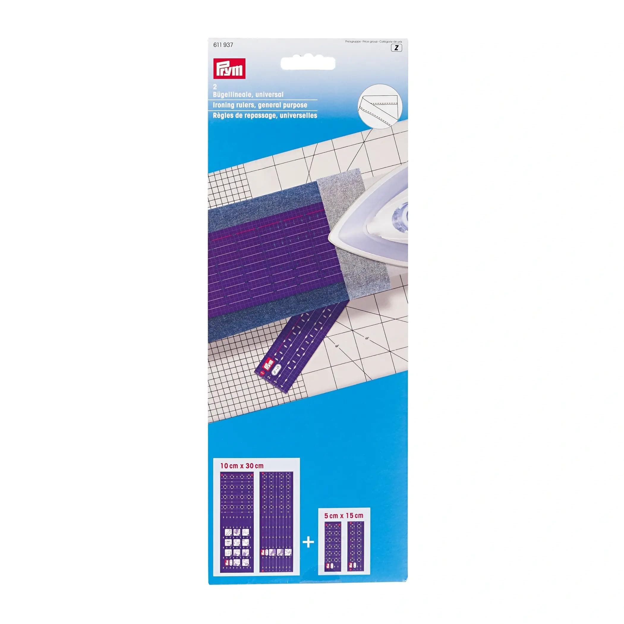 611937 Ironing Rulers Set of 2
