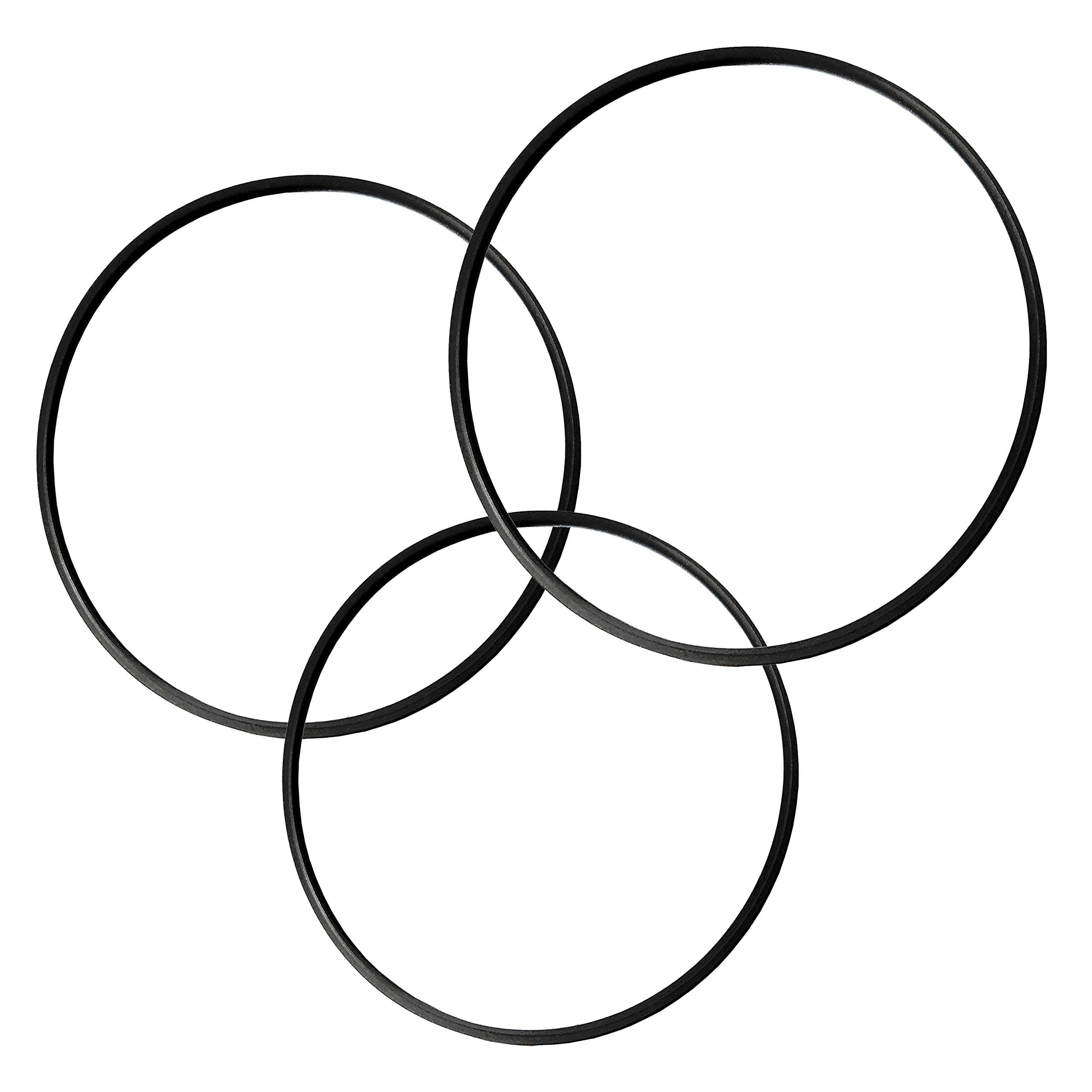 2 Drive Belts and 1 Door Belt Replacement for Sony CD Player Model CDP-CX300 CDP-CX335 CDP-CX350 CDP-CX355 CDP-CX400 CDP-CX450 CDP-CX455 CDP-CX691 421606101