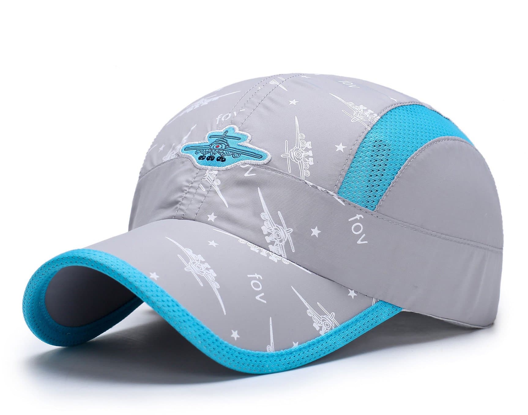 Kids Lightweight Quick Drying Sun Hat Airy Mesh UV Protection Caps Boys Girls UPF50 Baseball Caps Run Beach Water