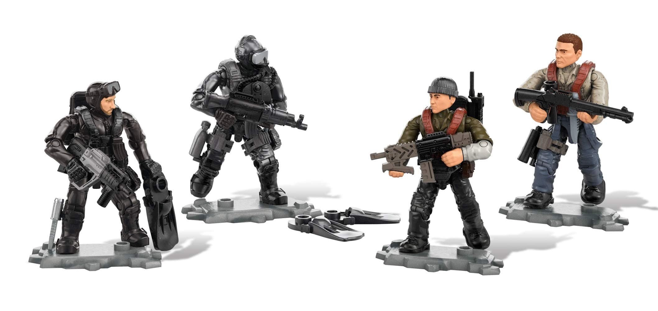 Call of Duty Mega Construx Special Forces VS Submariners Set